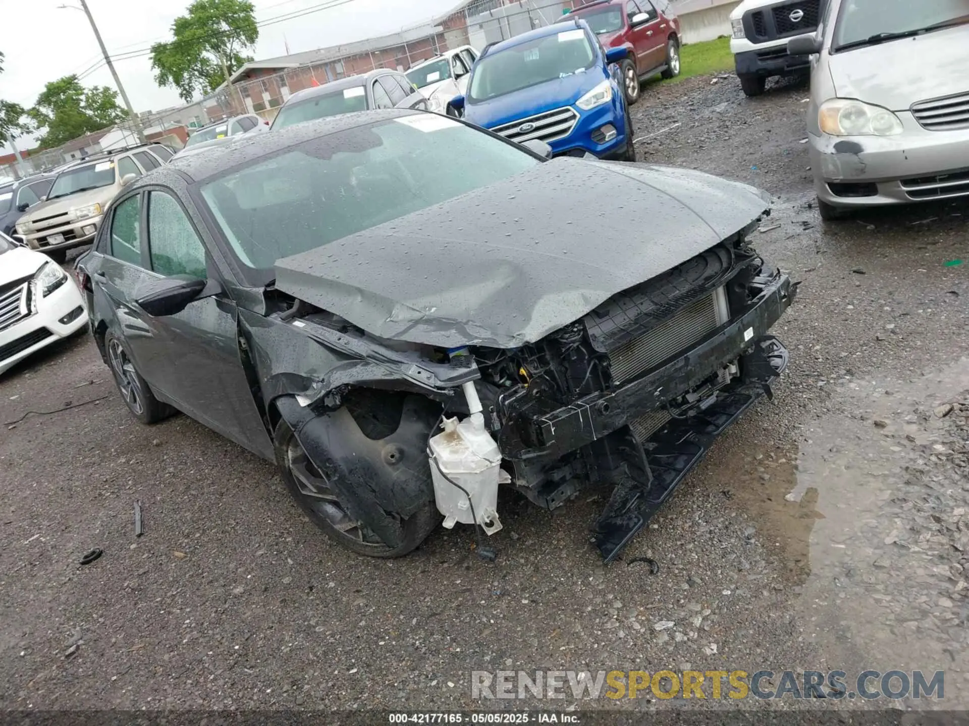 1 Photograph of a damaged car KMHLN4DJ2RU105004 HYUNDAI ELANTRA HYBRID 2024
