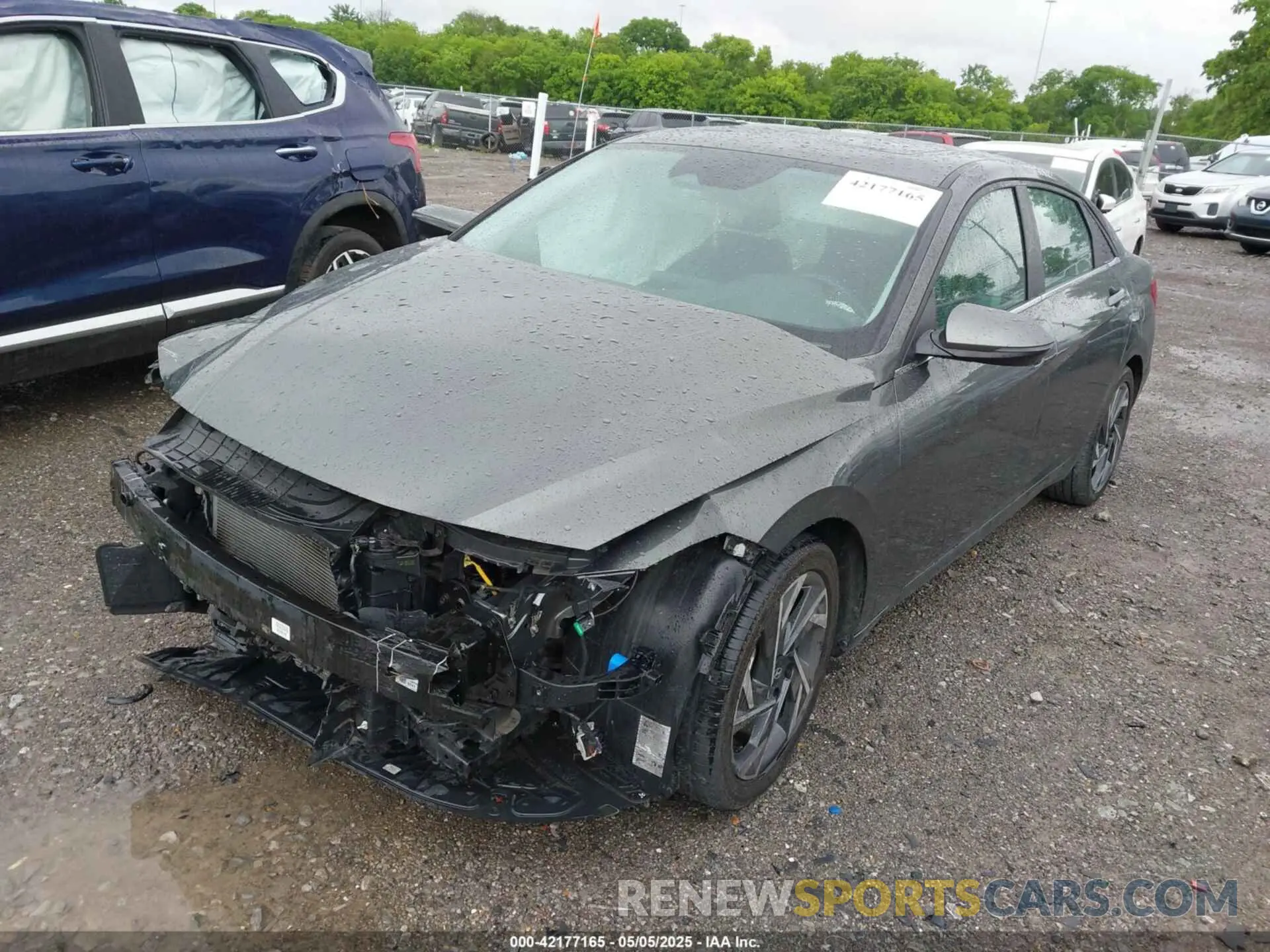 2 Photograph of a damaged car KMHLN4DJ2RU105004 HYUNDAI ELANTRA HYBRID 2024