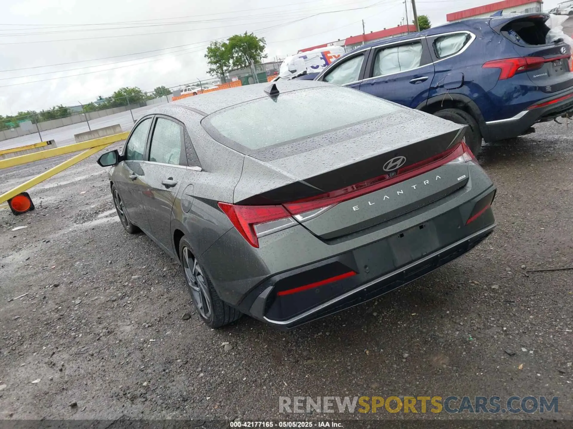 3 Photograph of a damaged car KMHLN4DJ2RU105004 HYUNDAI ELANTRA HYBRID 2024