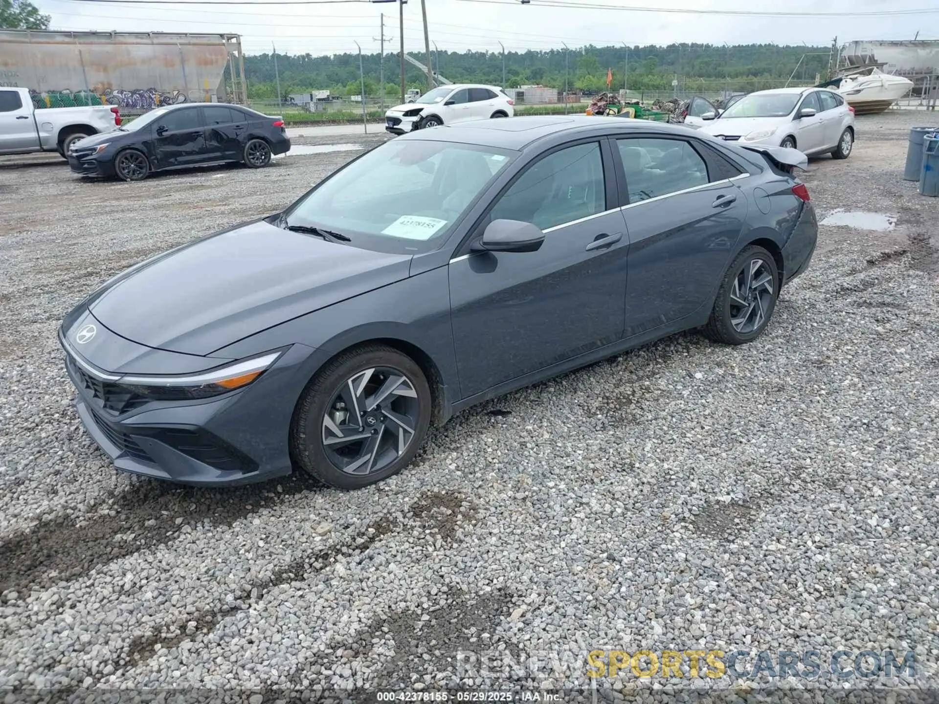 2 Photograph of a damaged car KMHLN4DJ2RU110848 HYUNDAI ELANTRA HYBRID 2024