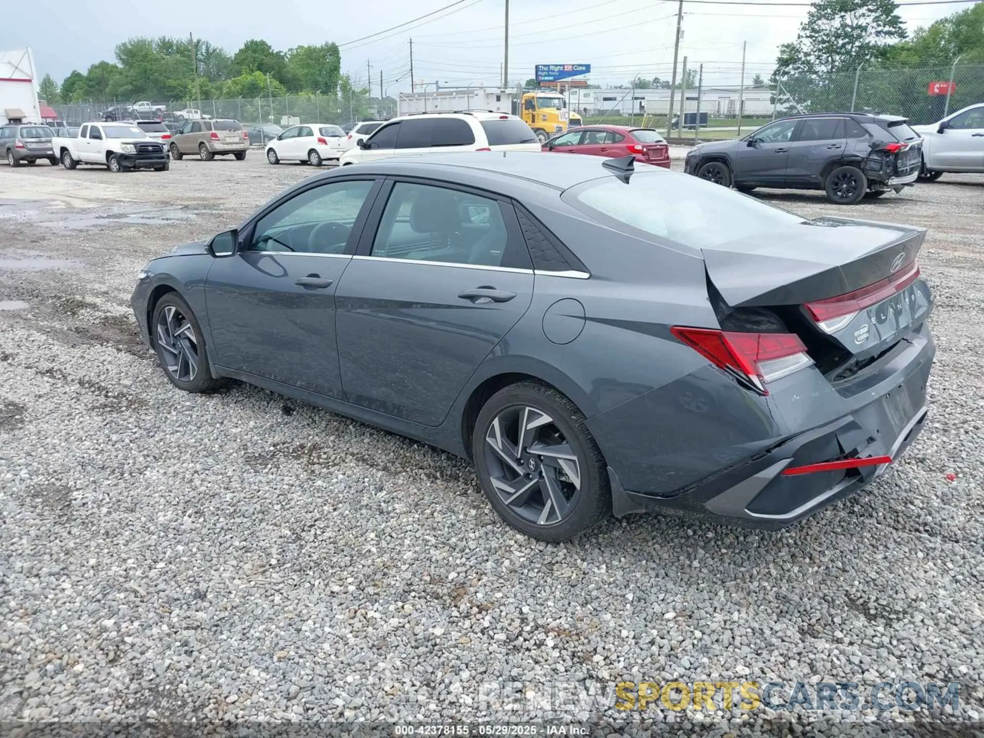 3 Photograph of a damaged car KMHLN4DJ2RU110848 HYUNDAI ELANTRA HYBRID 2024