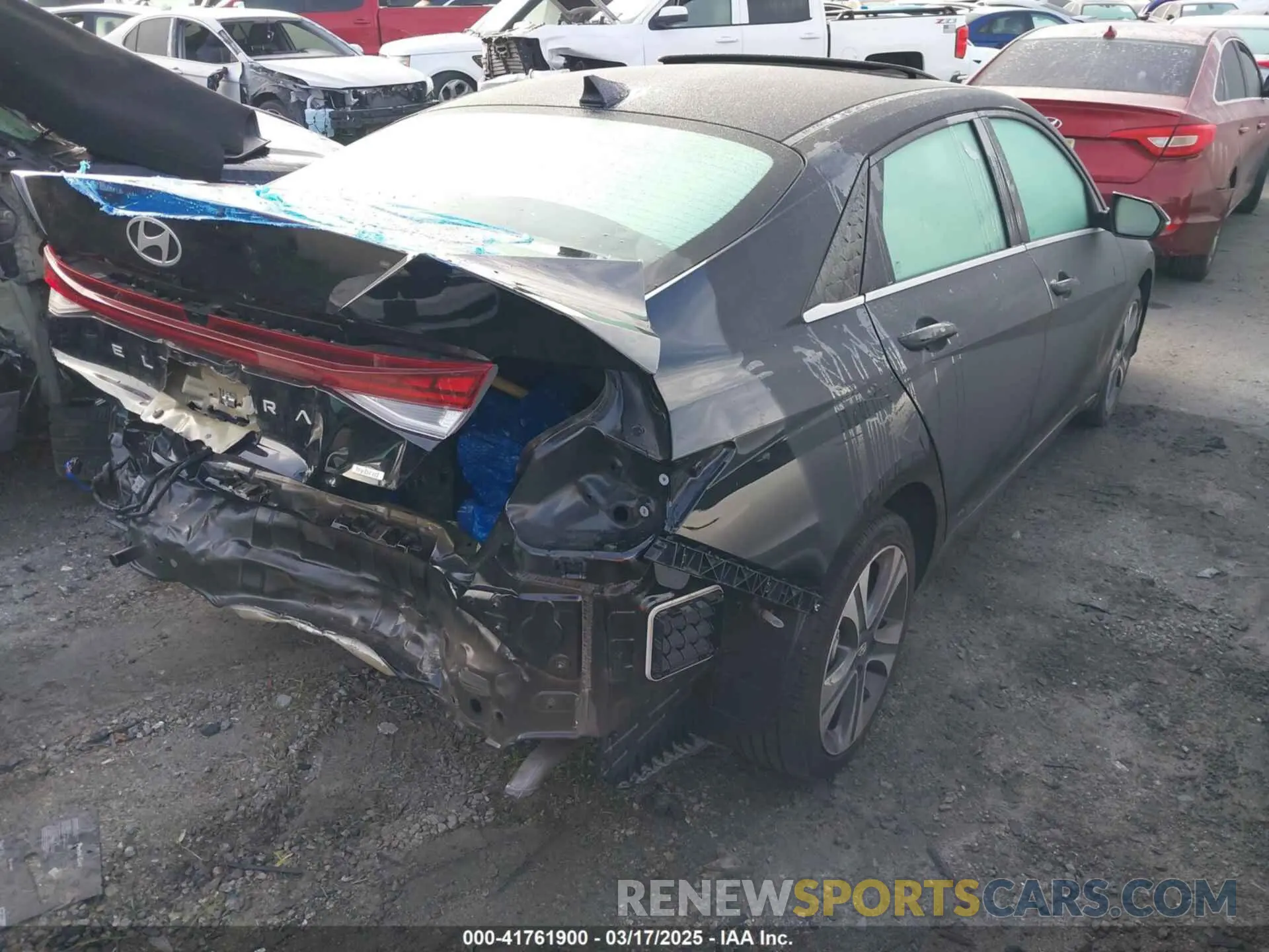 4 Photograph of a damaged car KMHLN4DJ3RU097253 HYUNDAI ELANTRA HYBRID 2024