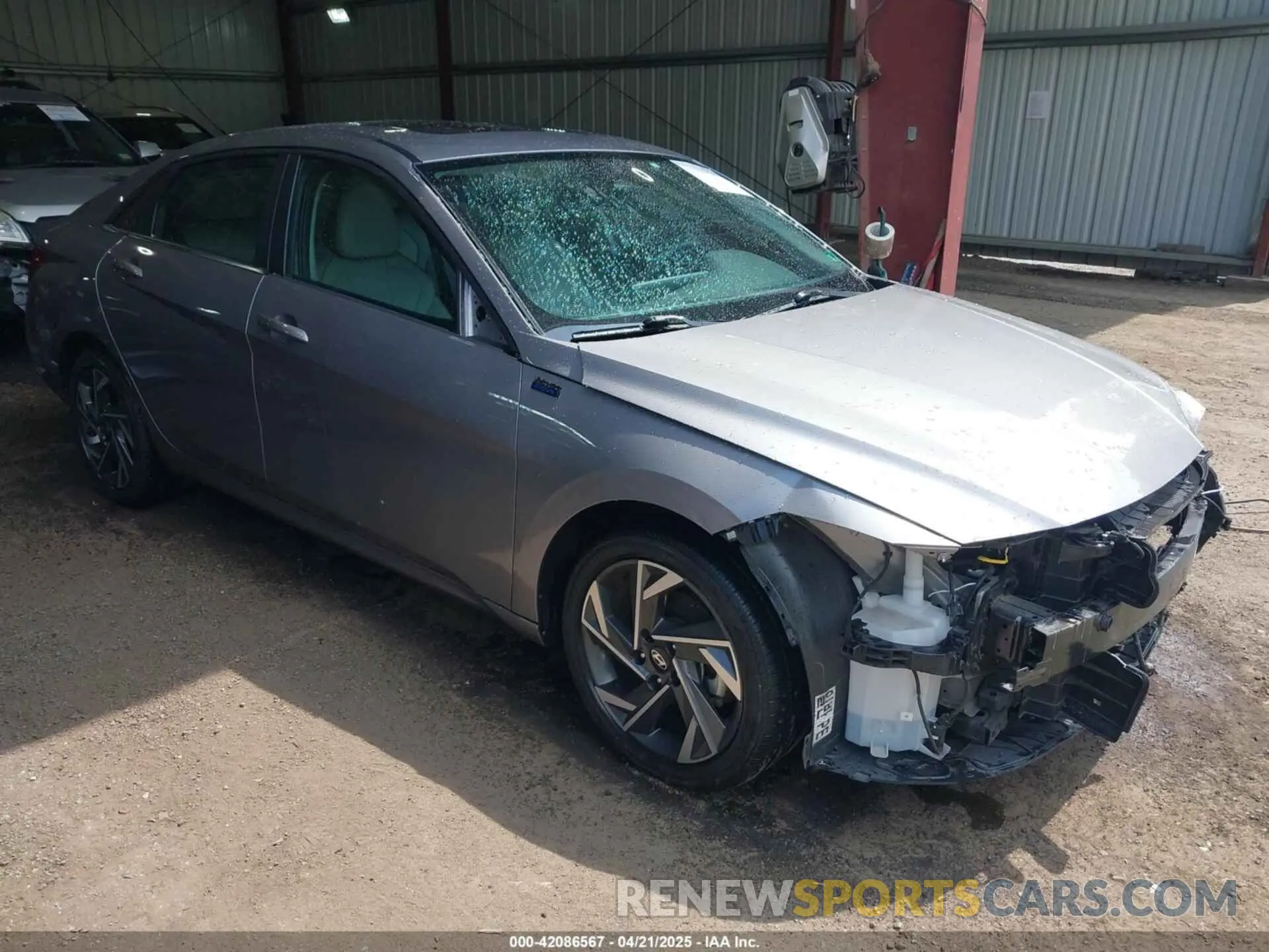 1 Photograph of a damaged car KMHLN4DJ4RU097410 HYUNDAI ELANTRA HYBRID 2024