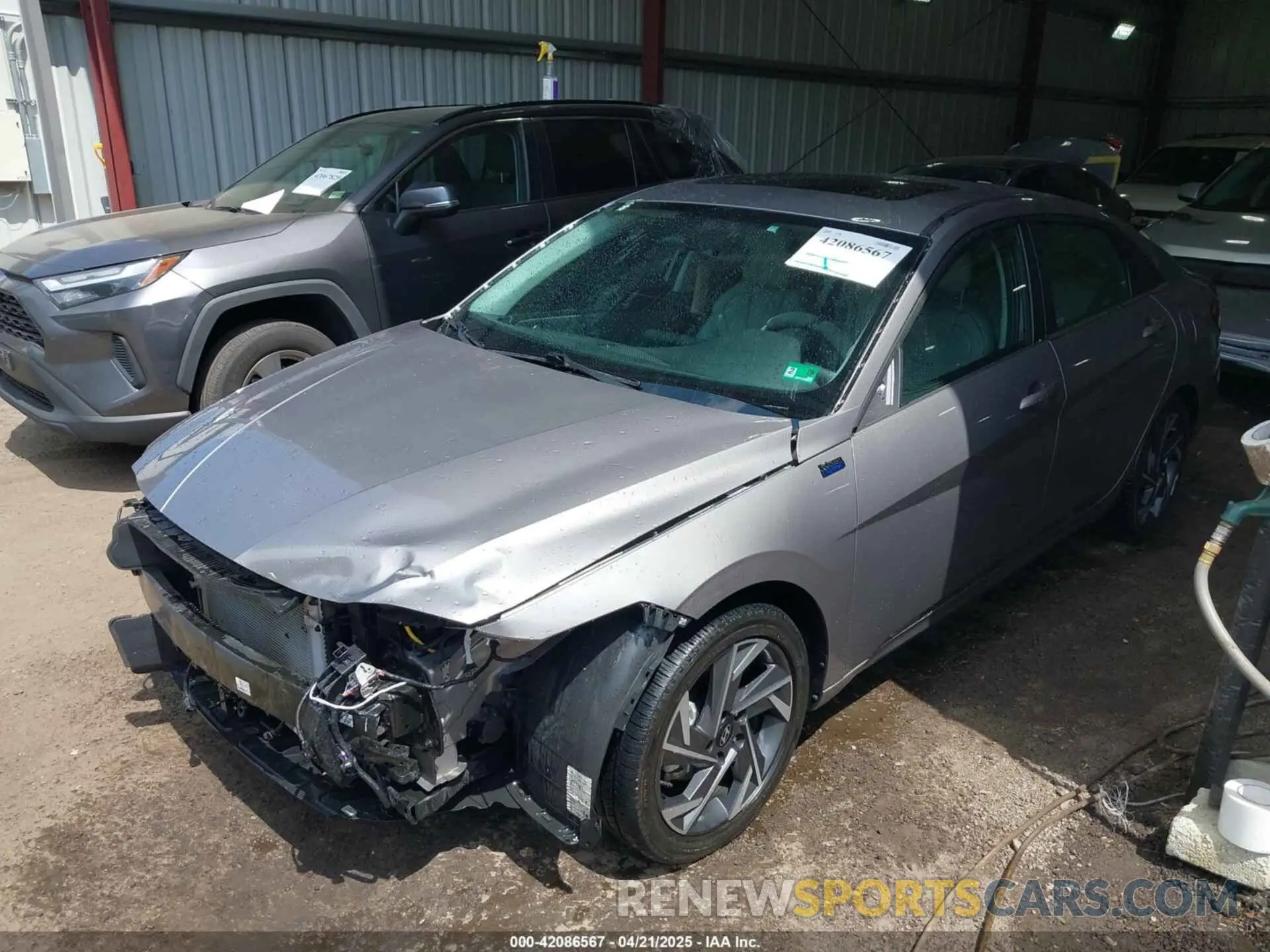 2 Photograph of a damaged car KMHLN4DJ4RU097410 HYUNDAI ELANTRA HYBRID 2024