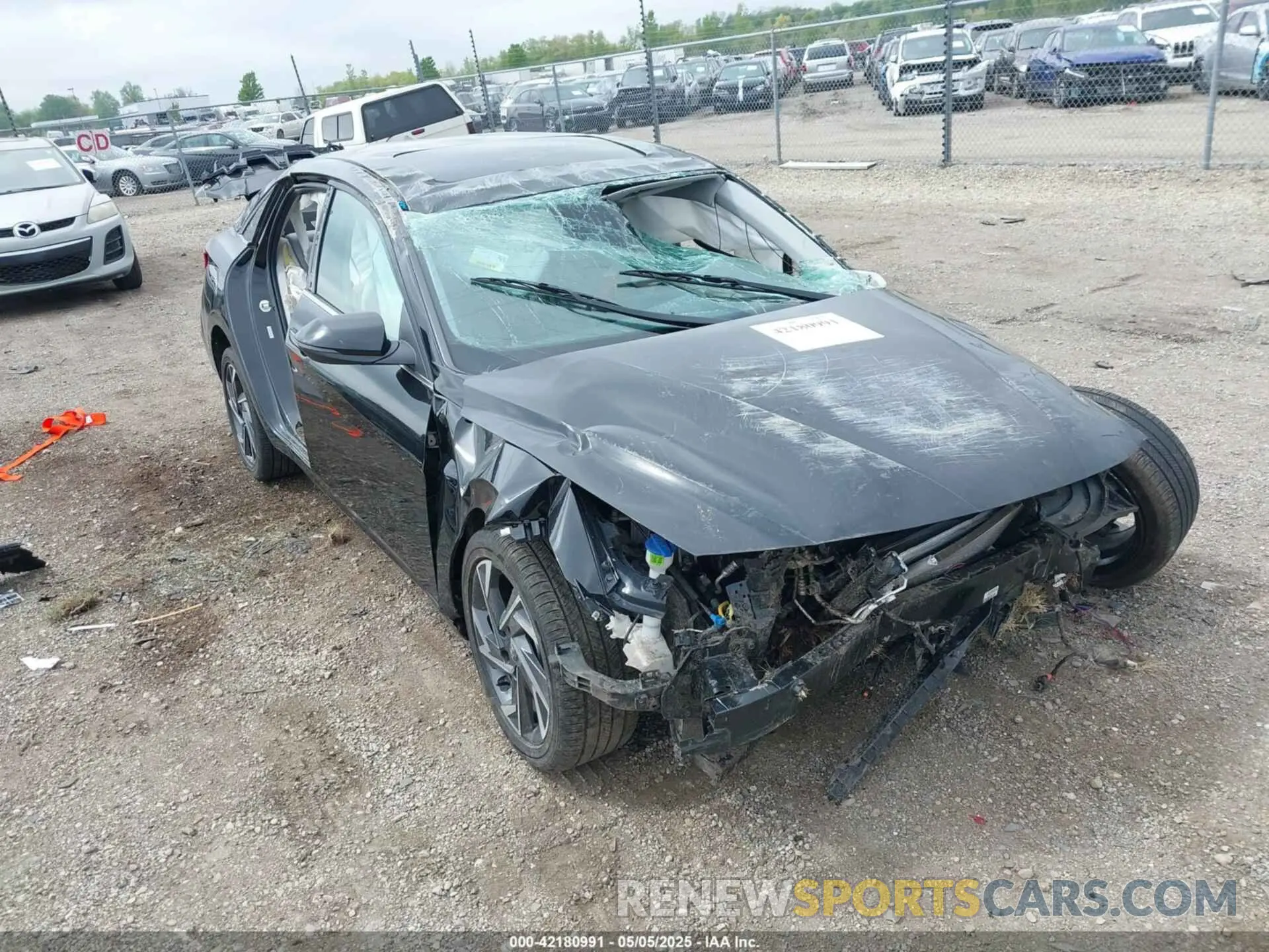 1 Photograph of a damaged car KMHLN4DJ6RU095156 HYUNDAI ELANTRA HYBRID 2024