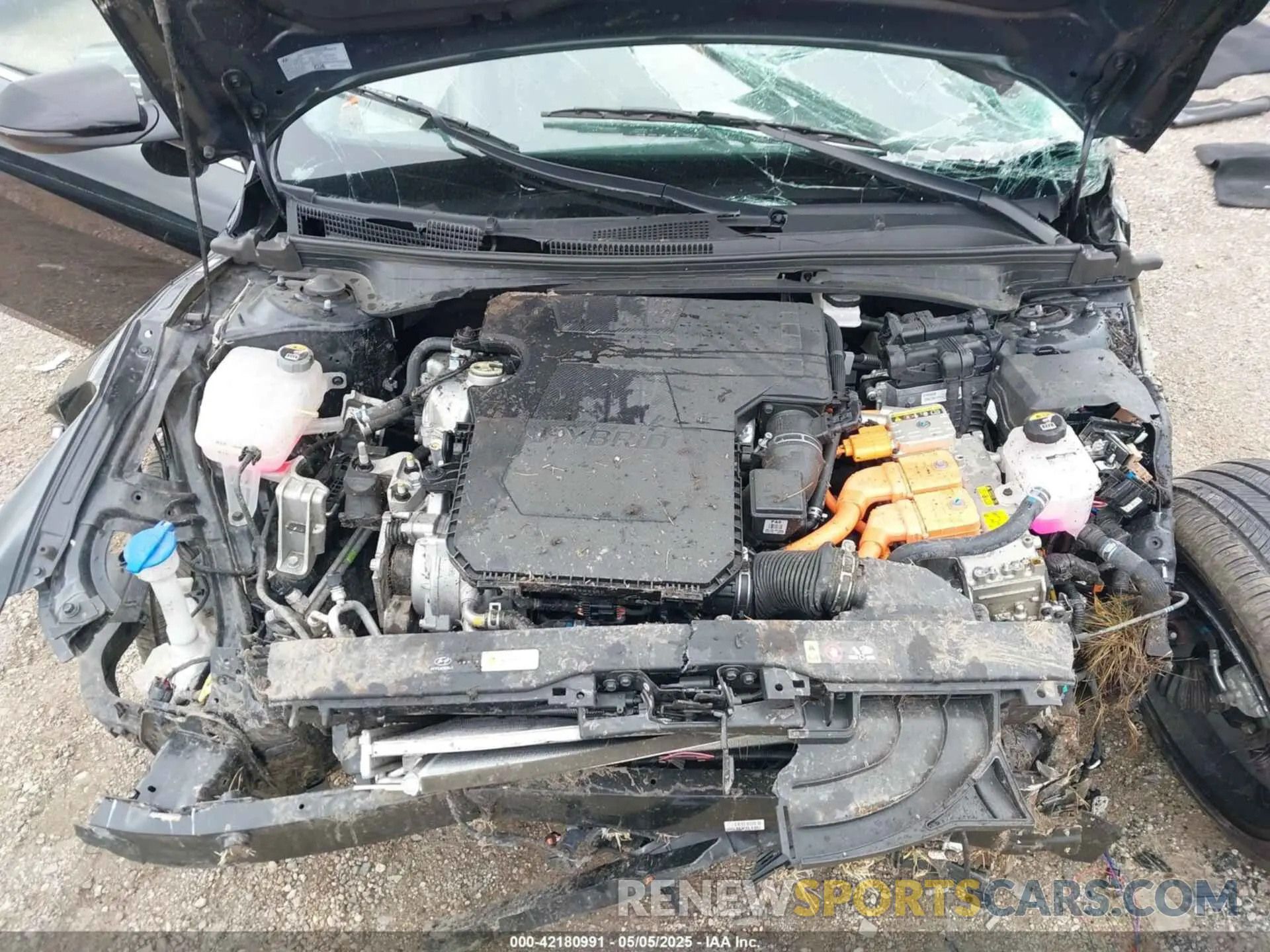 10 Photograph of a damaged car KMHLN4DJ6RU095156 HYUNDAI ELANTRA HYBRID 2024