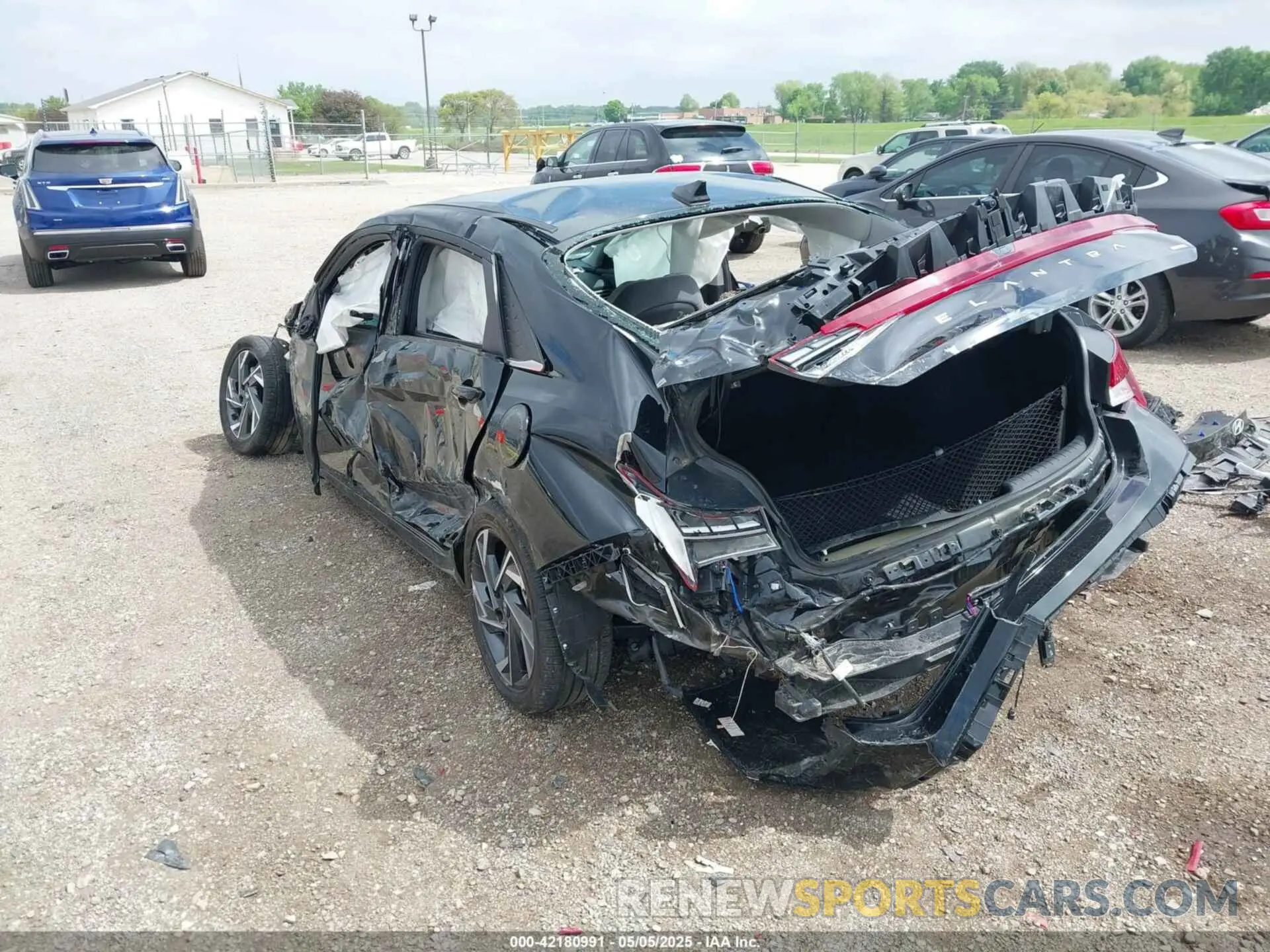 3 Photograph of a damaged car KMHLN4DJ6RU095156 HYUNDAI ELANTRA HYBRID 2024