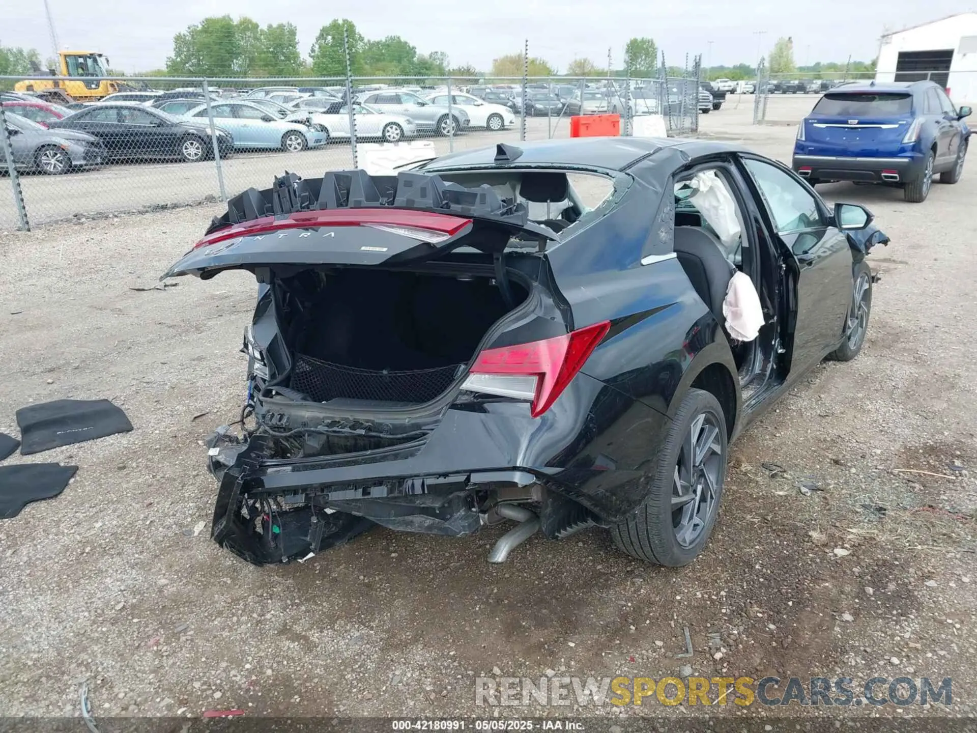 4 Photograph of a damaged car KMHLN4DJ6RU095156 HYUNDAI ELANTRA HYBRID 2024