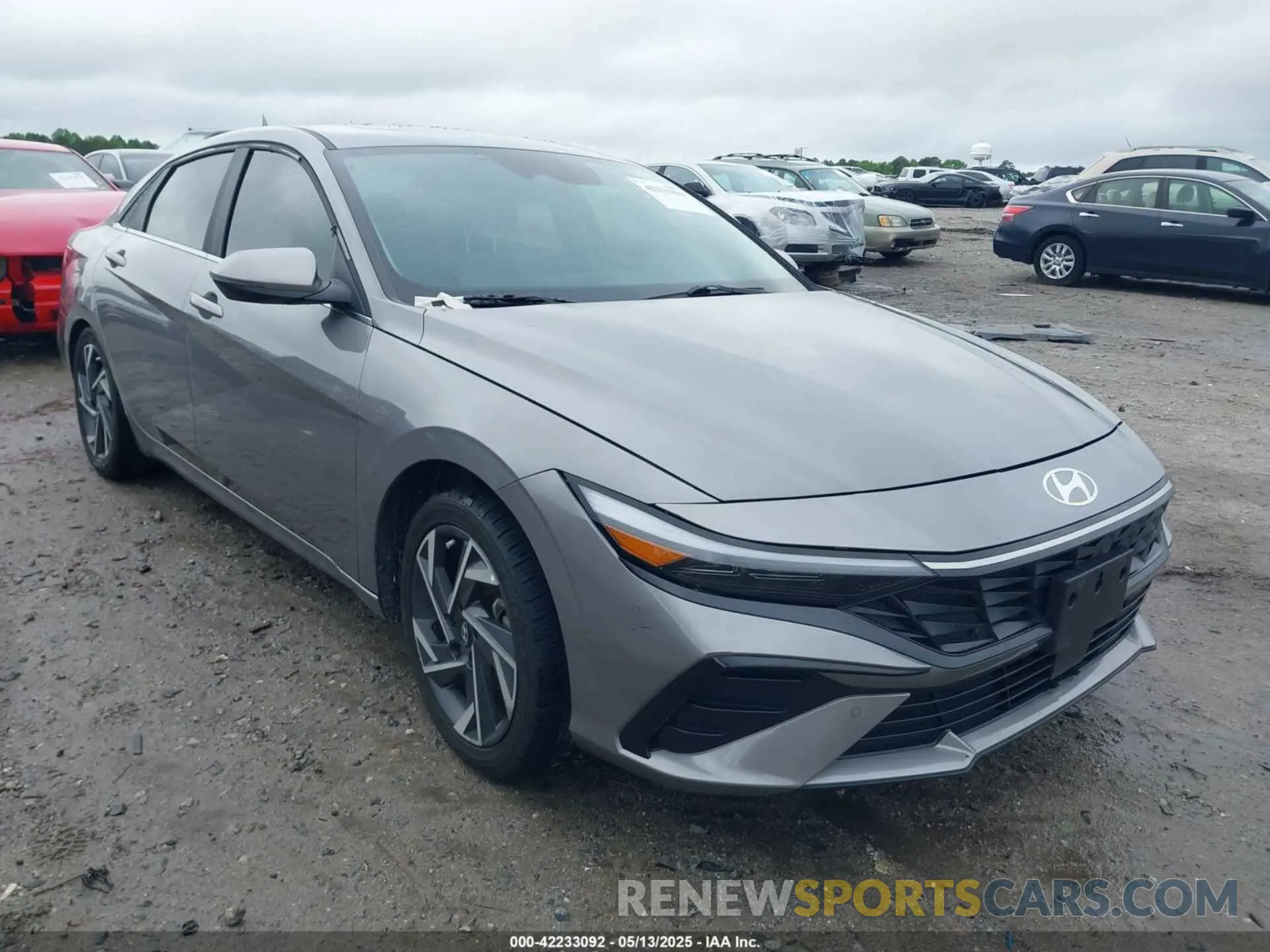 1 Photograph of a damaged car KMHLN4DJ6RU096808 HYUNDAI ELANTRA HYBRID 2024