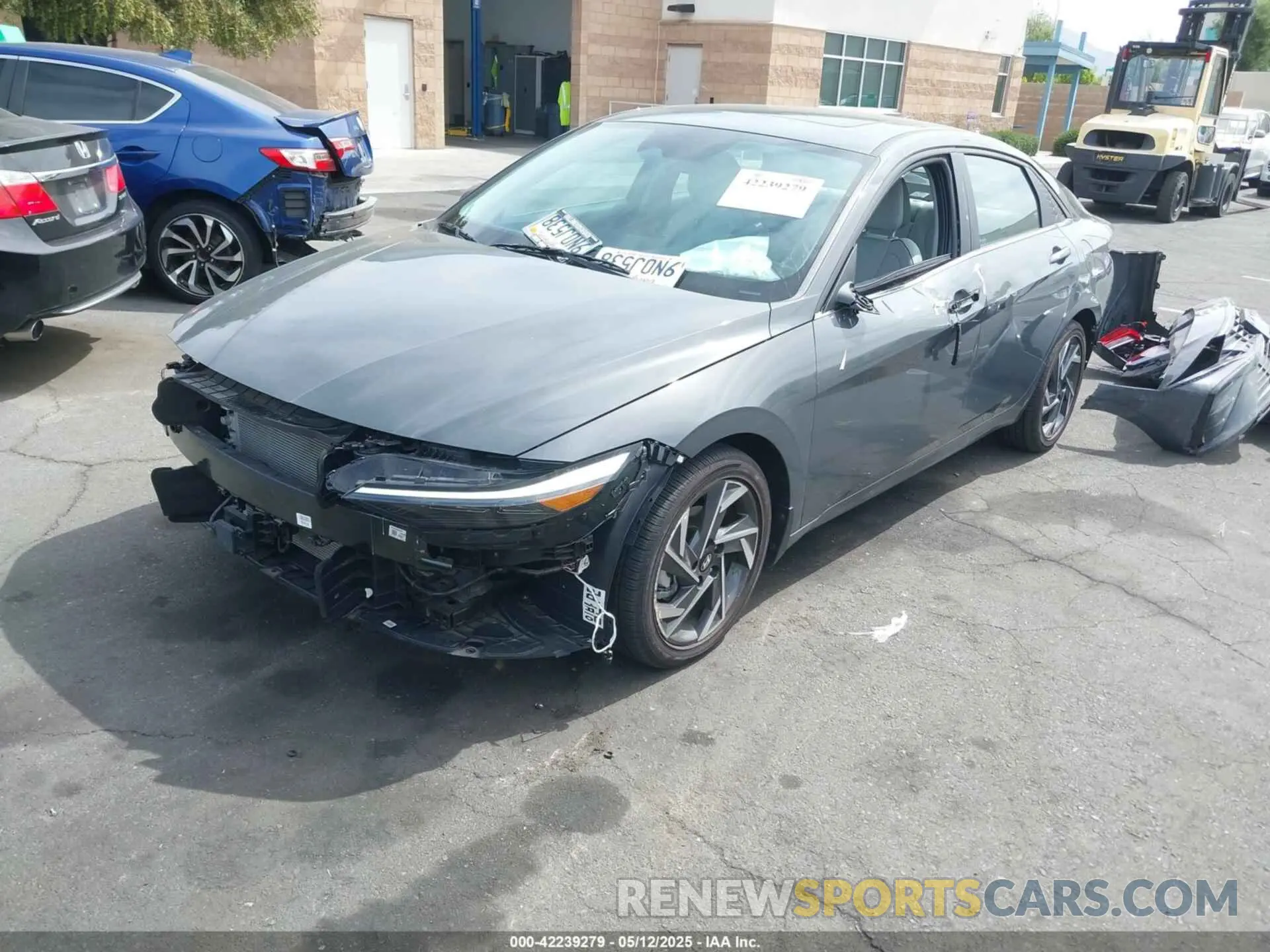 2 Photograph of a damaged car KMHLN4DJ6RU097585 HYUNDAI ELANTRA HYBRID 2024