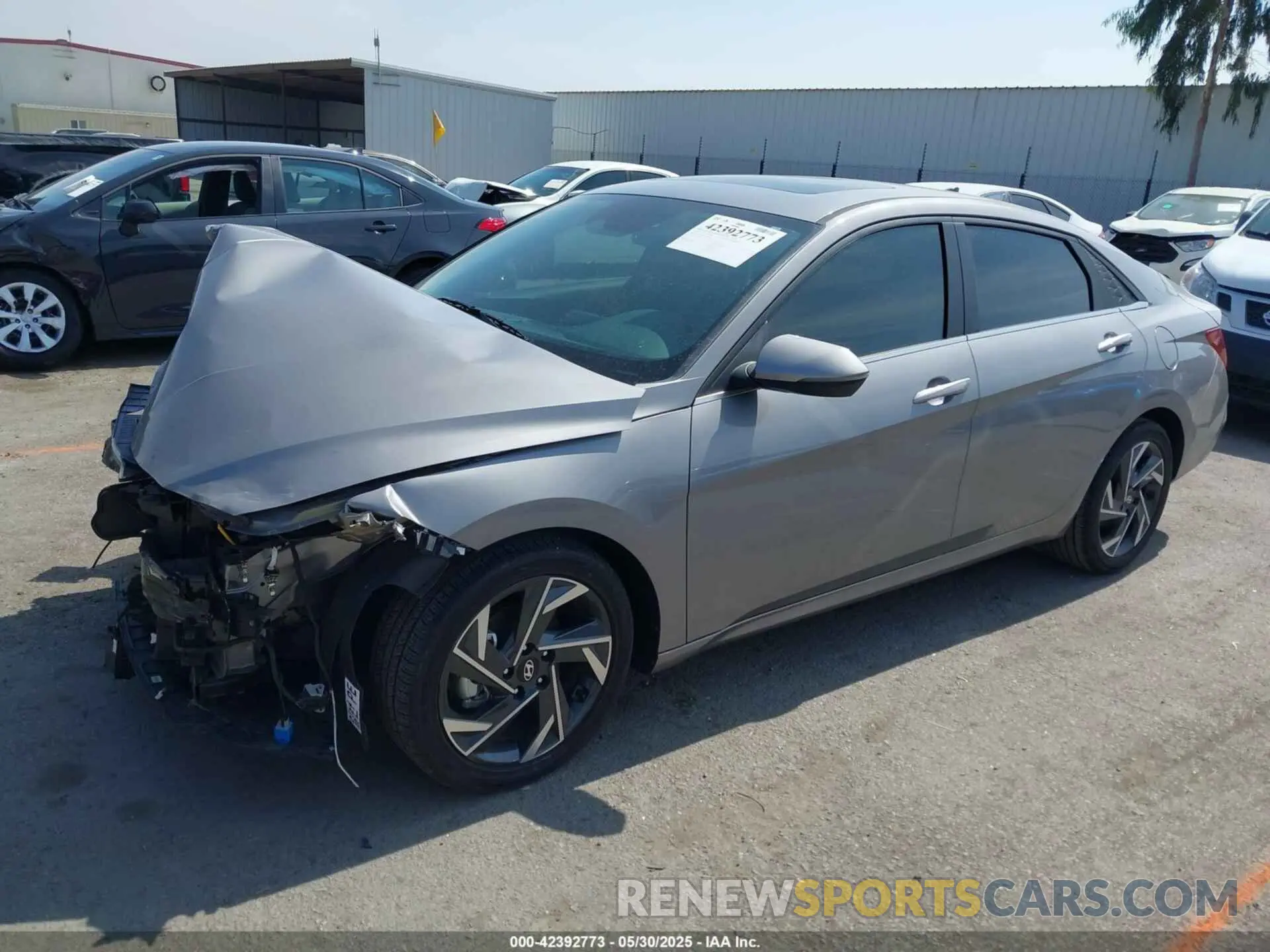2 Photograph of a damaged car KMHLN4DJ7RU096025 HYUNDAI ELANTRA HYBRID 2024