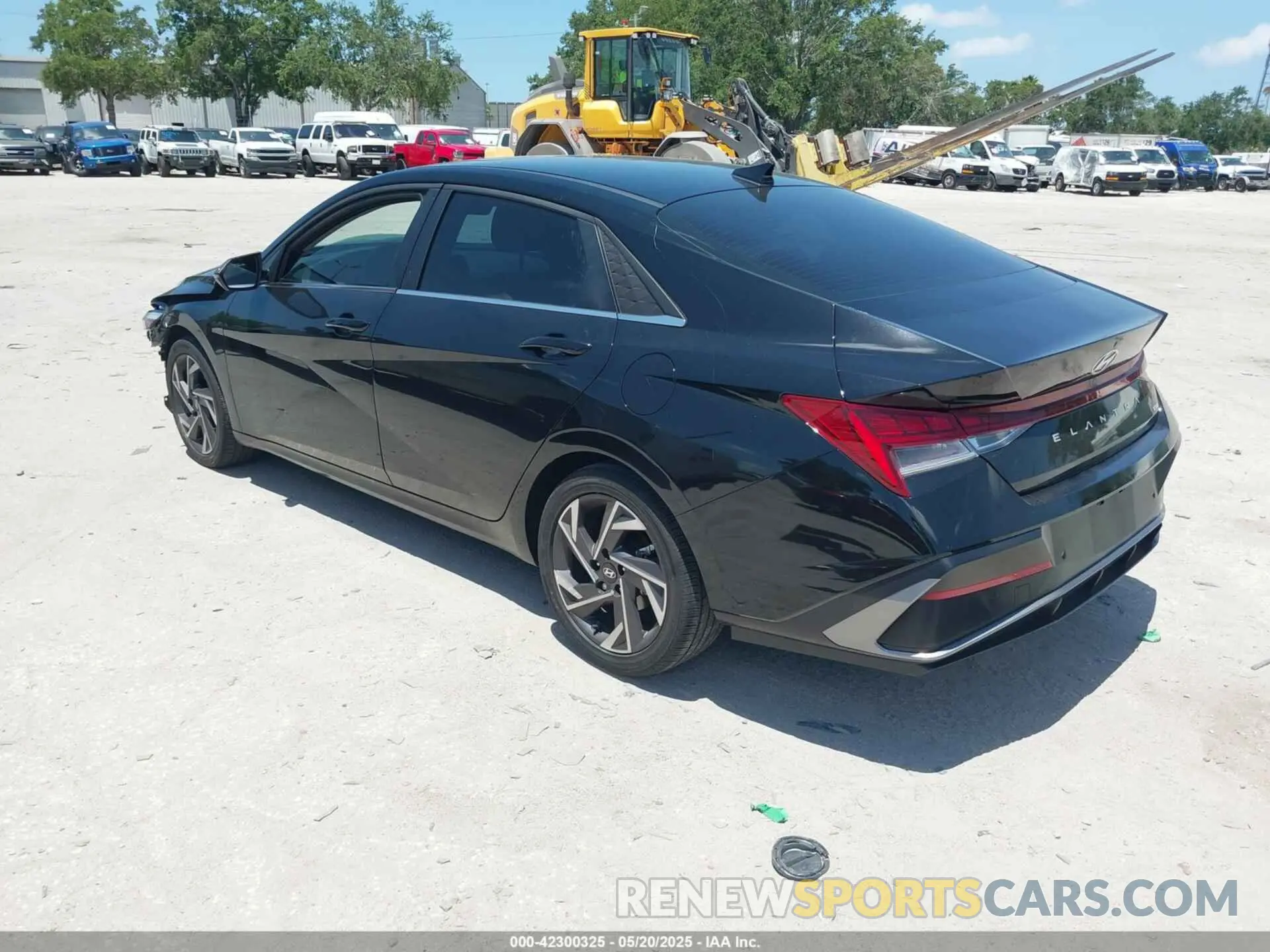 3 Photograph of a damaged car KMHLN4DJ7RU107105 HYUNDAI ELANTRA HYBRID 2024