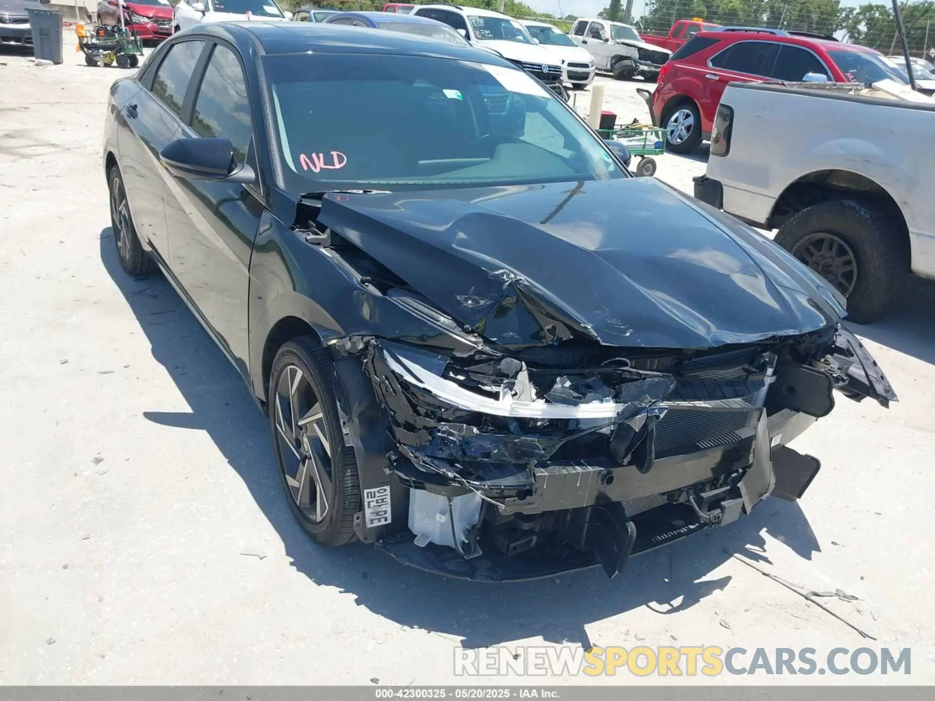 6 Photograph of a damaged car KMHLN4DJ7RU107105 HYUNDAI ELANTRA HYBRID 2024