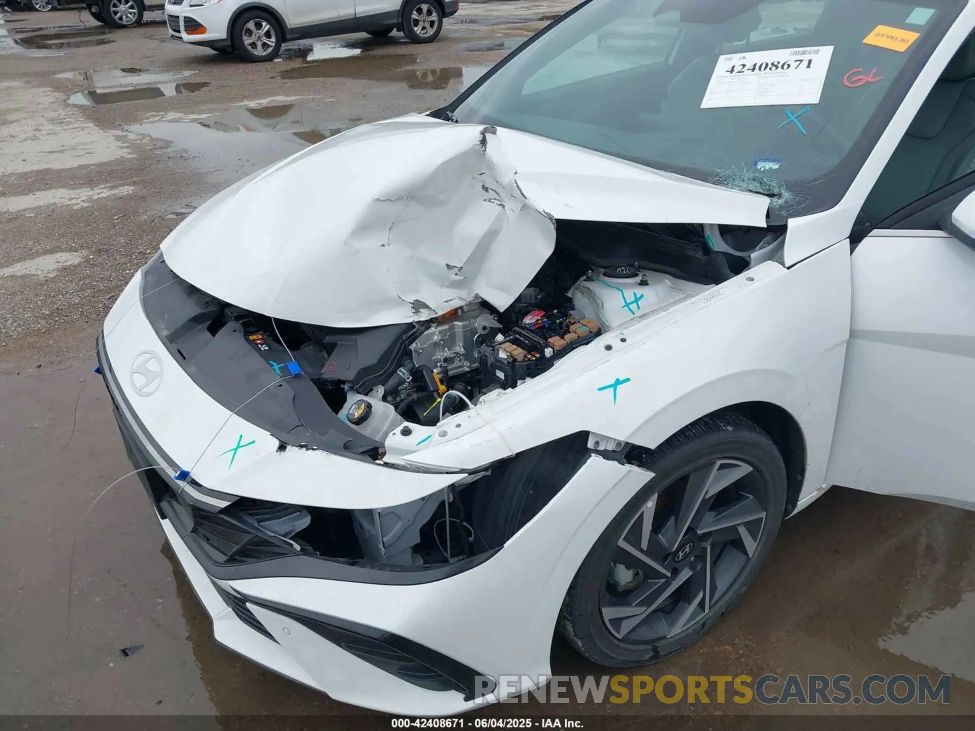 6 Photograph of a damaged car KMHLN4DJ8RU101412 HYUNDAI ELANTRA HYBRID 2024