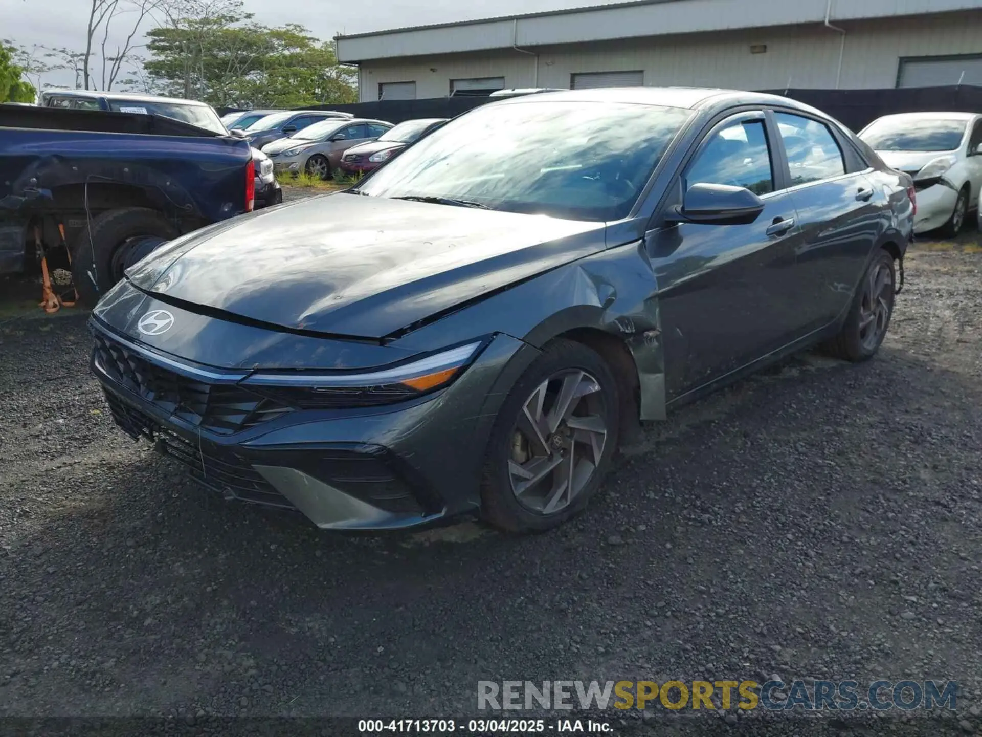 2 Photograph of a damaged car KMHLN4DJ9RU095877 HYUNDAI ELANTRA HYBRID 2024