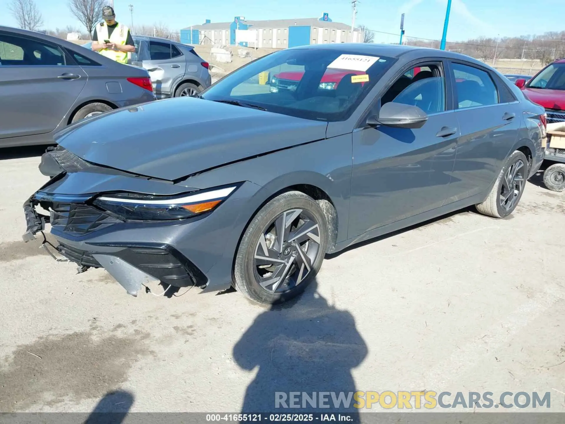 2 Photograph of a damaged car KMHLN4DJ9RU104111 HYUNDAI ELANTRA HYBRID 2024