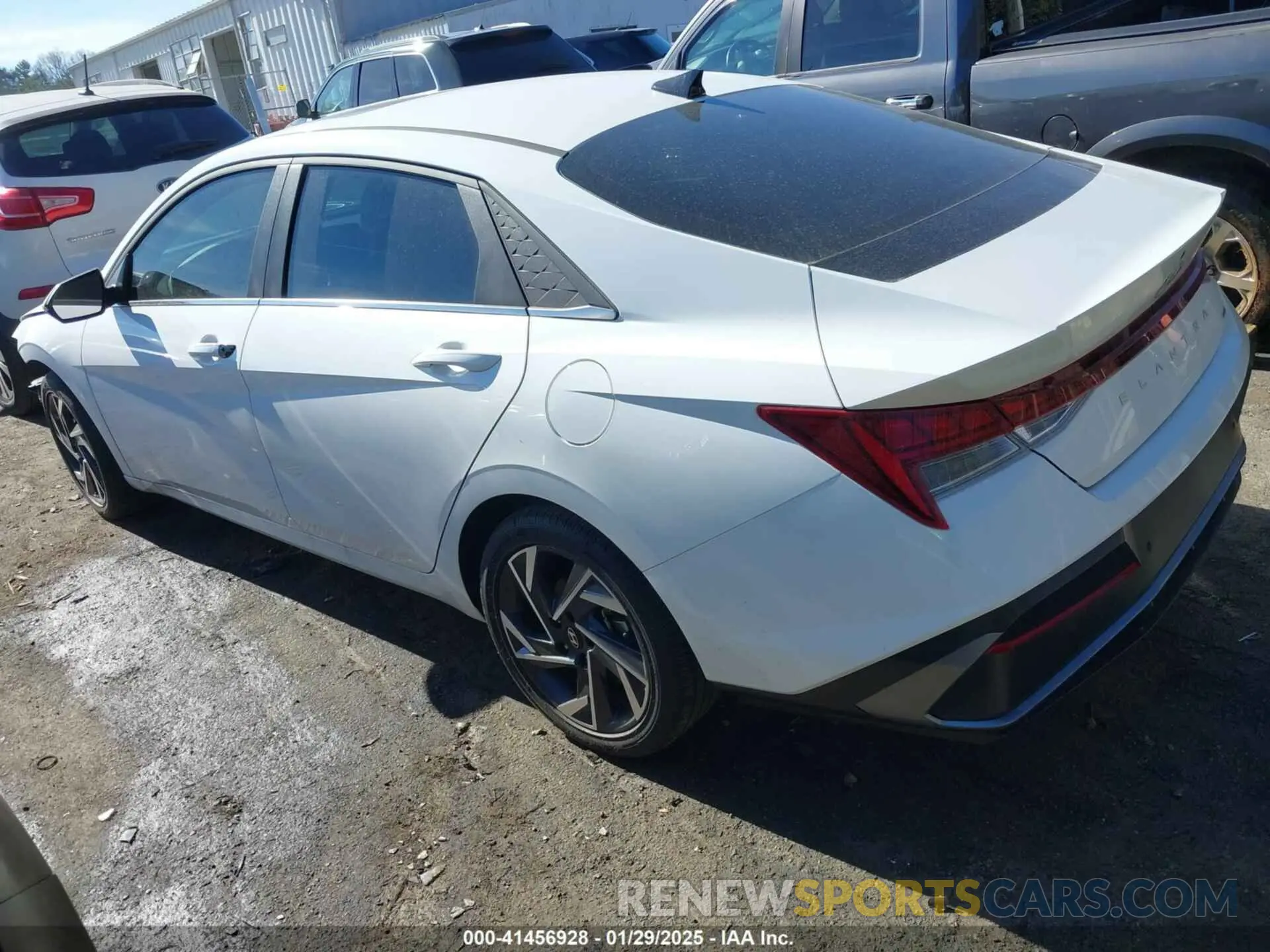 3 Photograph of a damaged car KMHLN4DJXRU118602 HYUNDAI ELANTRA HYBRID 2024