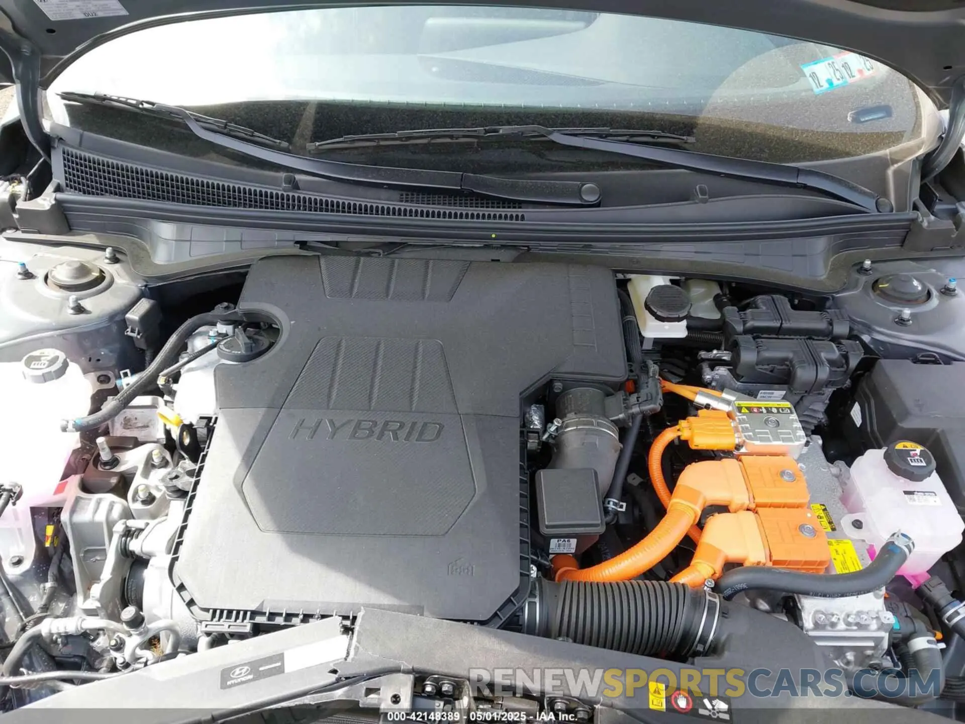 10 Photograph of a damaged car KMHLM4DJ0SU132436 HYUNDAI ELANTRA HYBRID 2025
