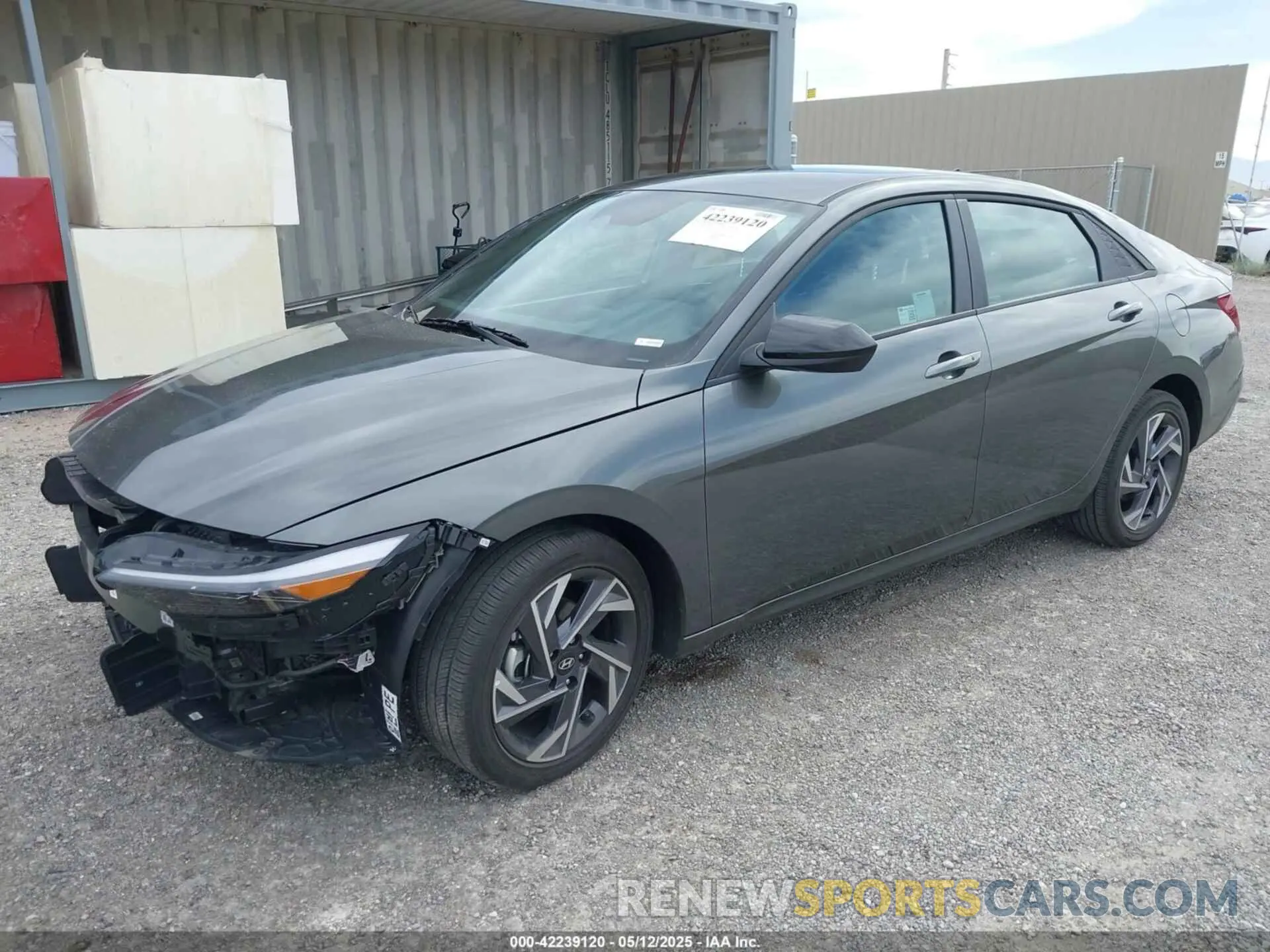2 Photograph of a damaged car KMHLM4DJ5SU126356 HYUNDAI ELANTRA HYBRID 2025
