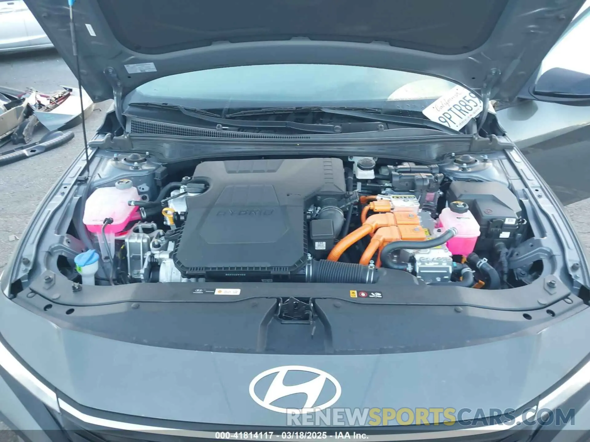 10 Photograph of a damaged car KMHLM4DJ9SU131219 HYUNDAI ELANTRA HYBRID 2025