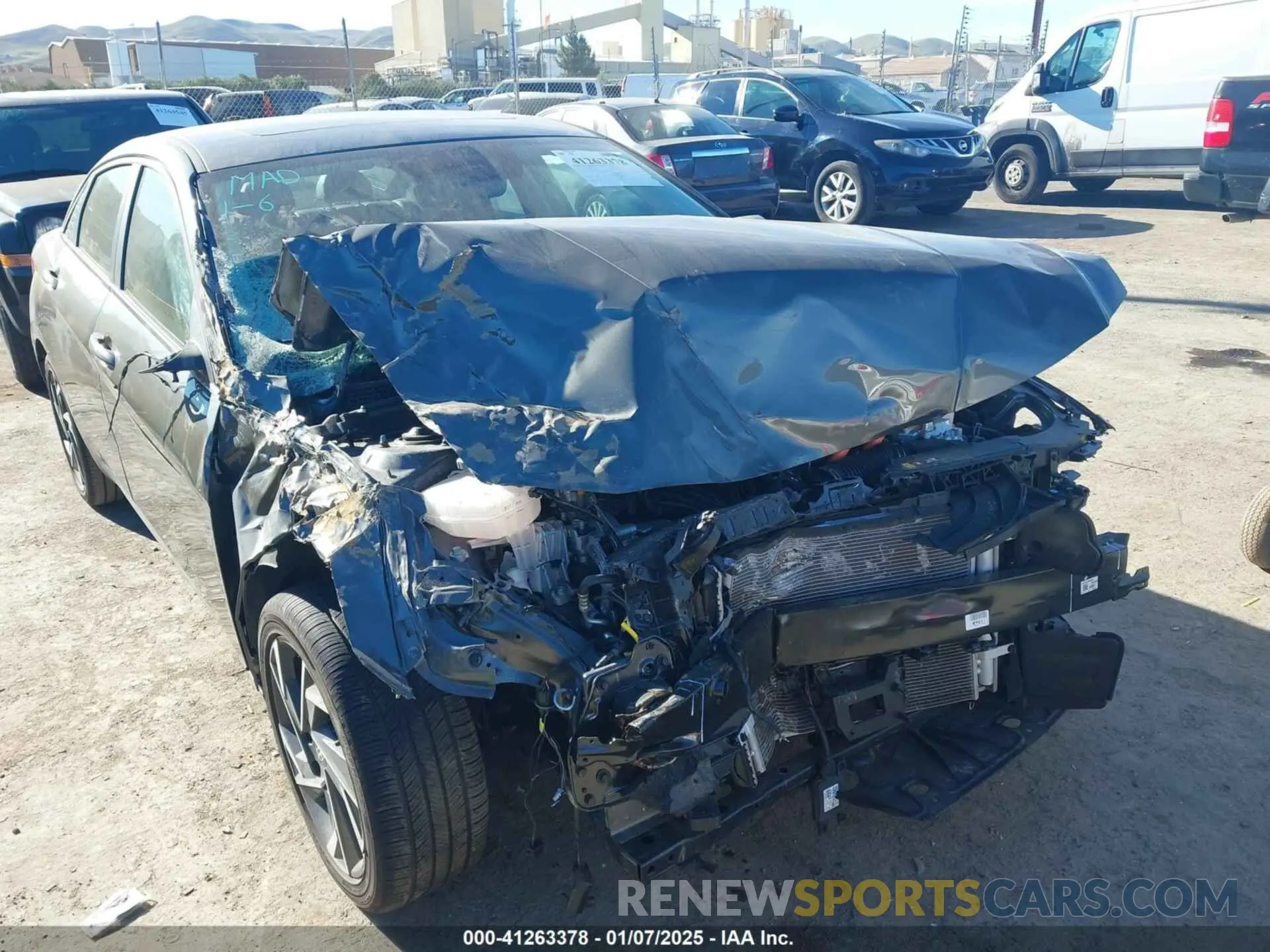 6 Photograph of a damaged car KMHLN4DJ5SU125916 HYUNDAI ELANTRA HYBRID 2025