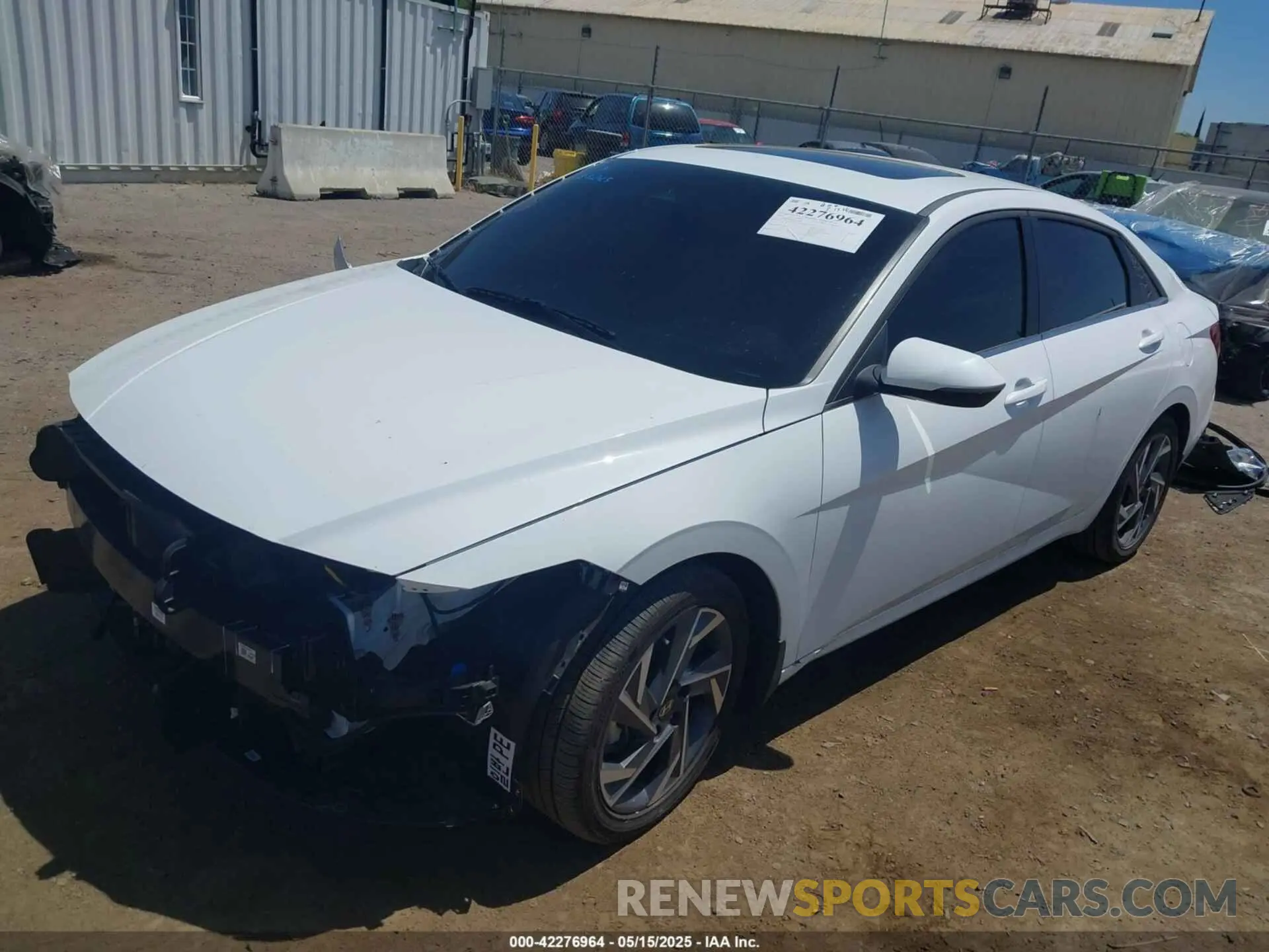 2 Photograph of a damaged car KMHLN4DJ6SU137508 HYUNDAI ELANTRA HYBRID 2025