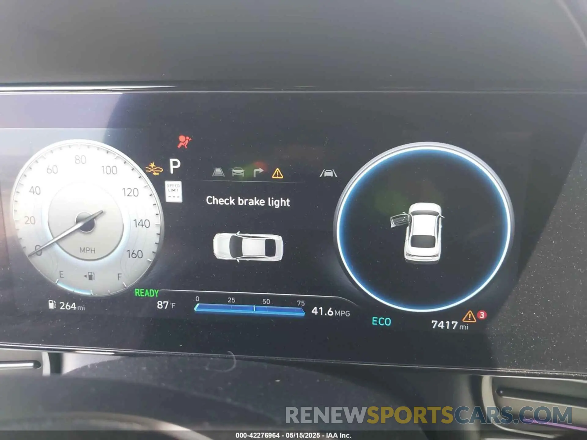 7 Photograph of a damaged car KMHLN4DJ6SU137508 HYUNDAI ELANTRA HYBRID 2025