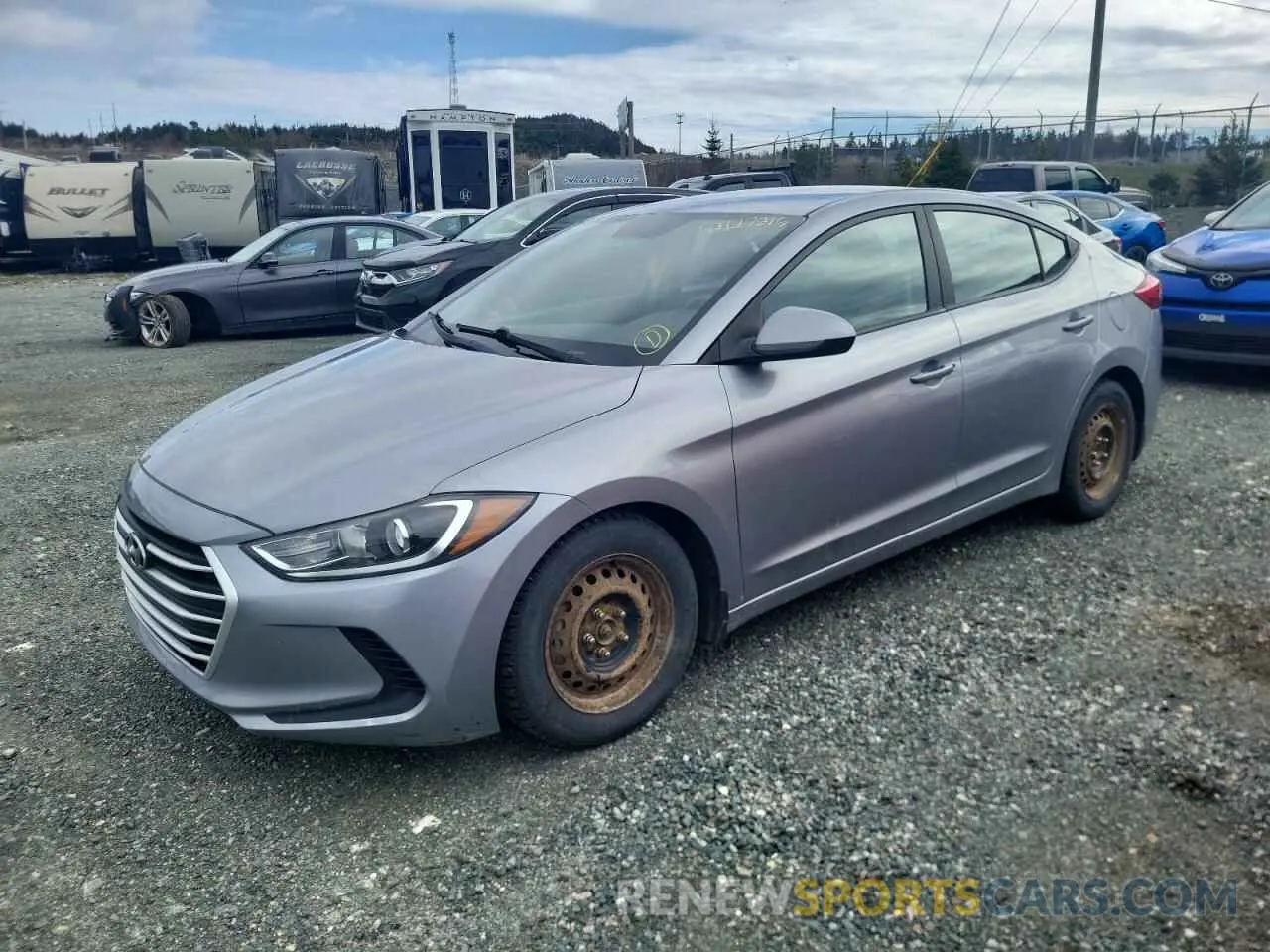 1 Photograph of a damaged car KMHLN4DG1RU721085 HYUNDAI ELANTRA LU 2024