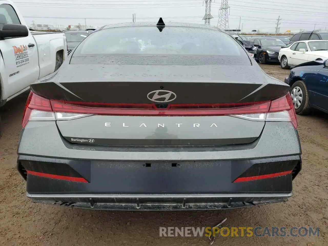 6 Photograph of a damaged car KMHLN4DG3RU847268 HYUNDAI ELANTRA LU 2024