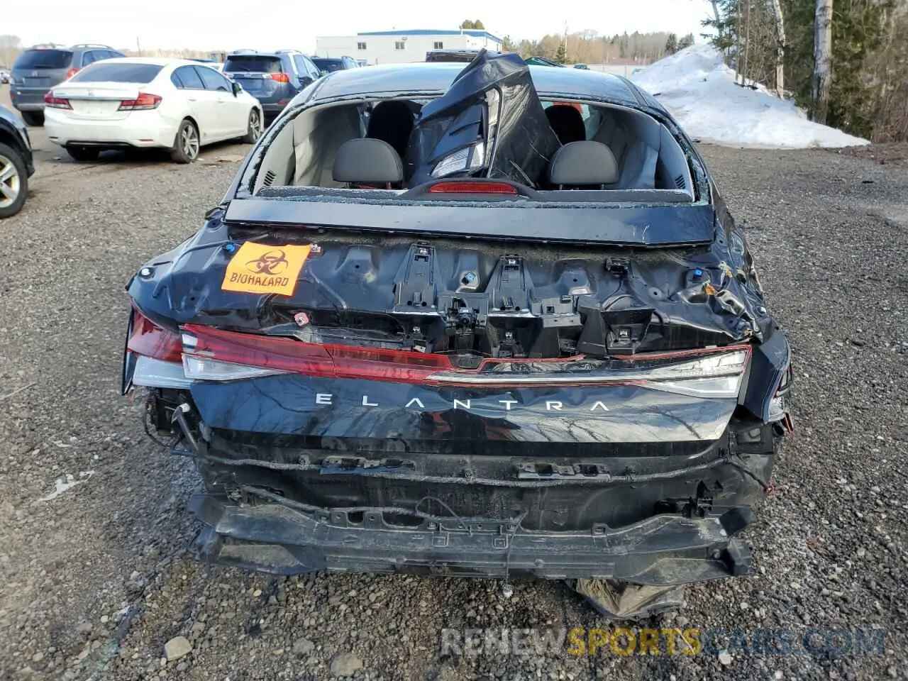6 Photograph of a damaged car KMHLN4DG4RU823139 HYUNDAI ELANTRA LU 2024