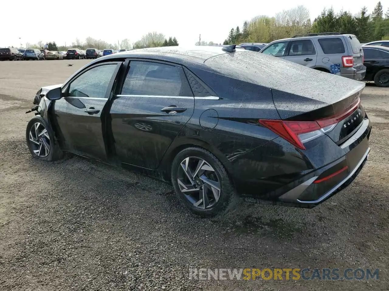 2 Photograph of a damaged car KMHLN4DGXRU775954 HYUNDAI ELANTRA LU 2024