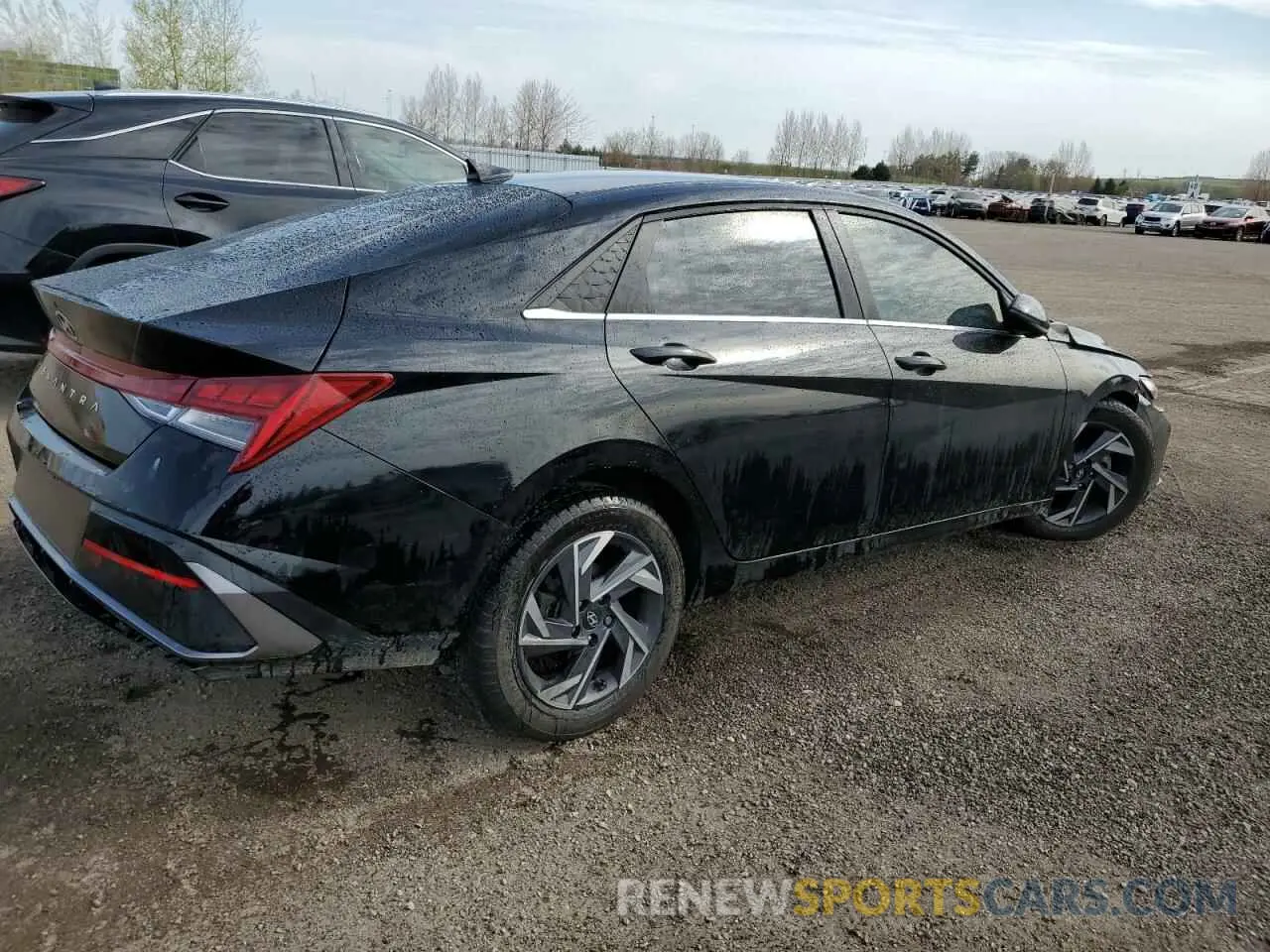 3 Photograph of a damaged car KMHLN4DGXRU775954 HYUNDAI ELANTRA LU 2024