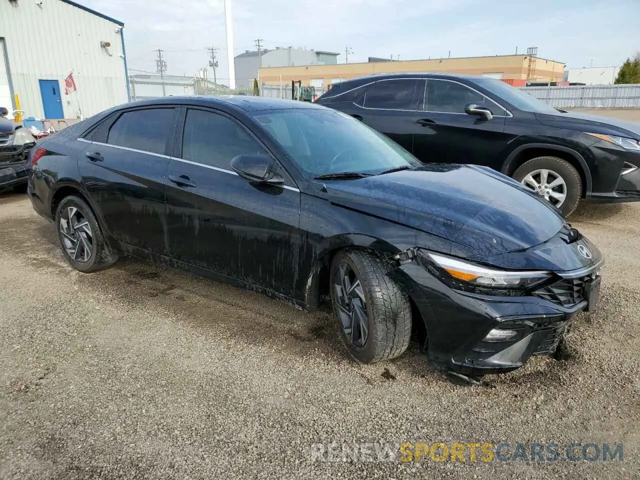4 Photograph of a damaged car KMHLN4DGXRU775954 HYUNDAI ELANTRA LU 2024
