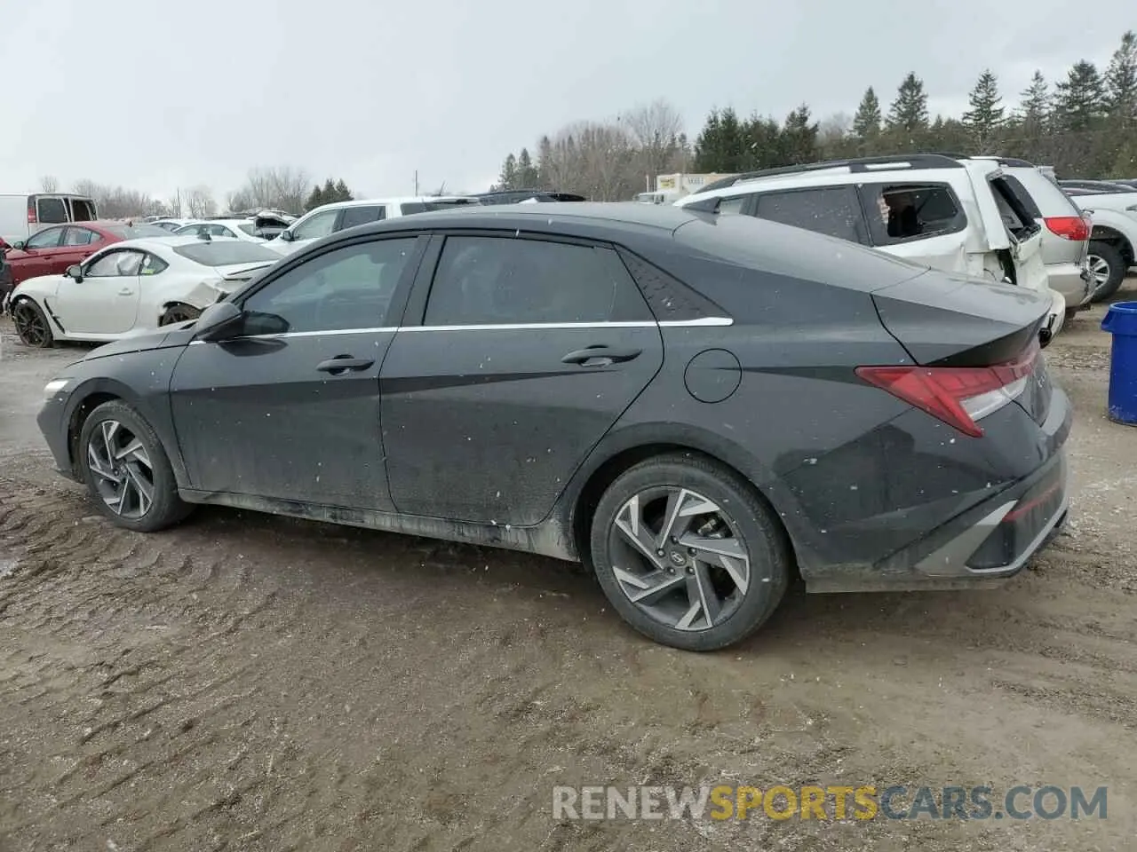 2 Photograph of a damaged car KMHLN4DG6SU917464 HYUNDAI ELANTRA LU 2025