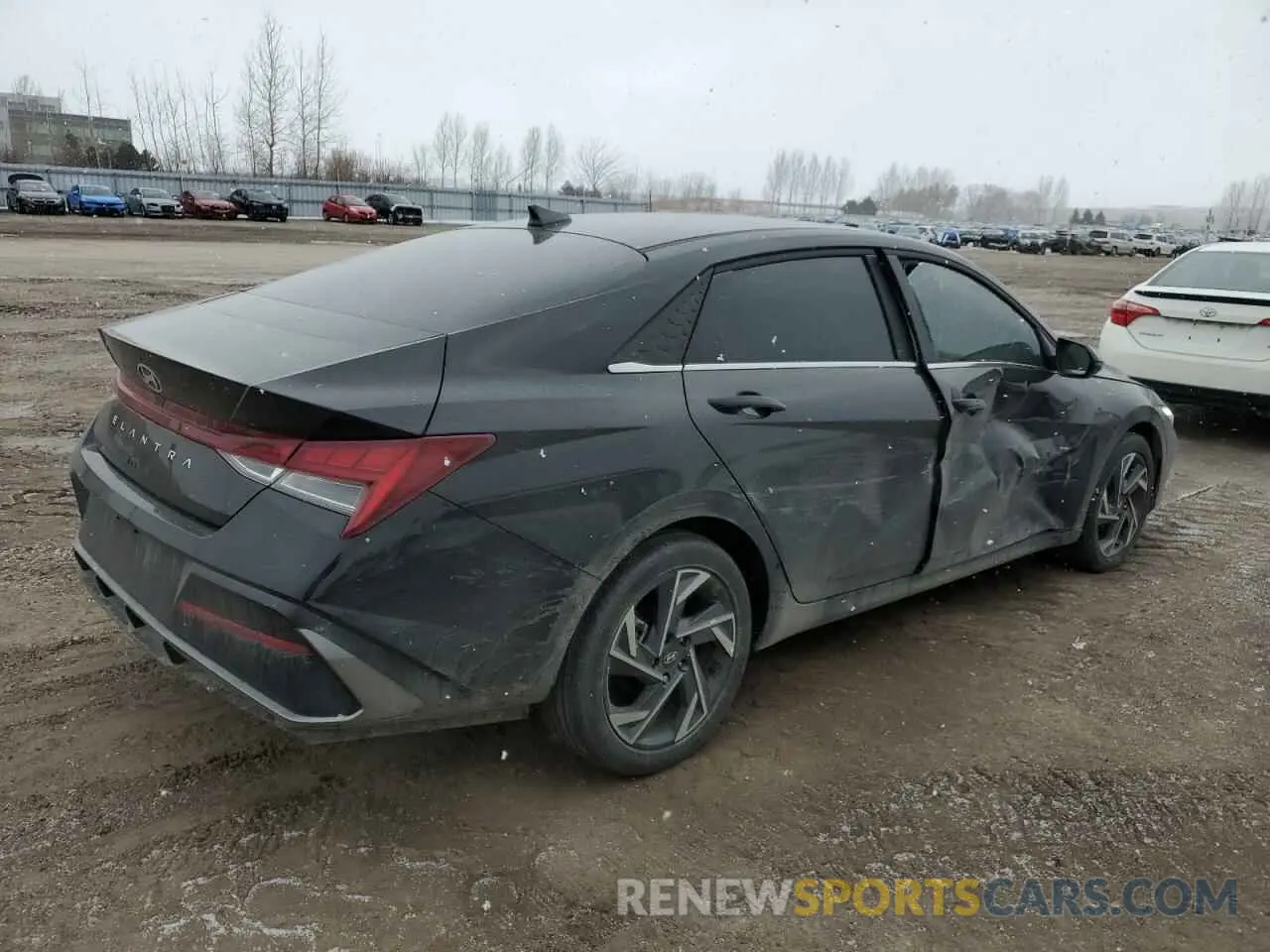 3 Photograph of a damaged car KMHLN4DG6SU917464 HYUNDAI ELANTRA LU 2025