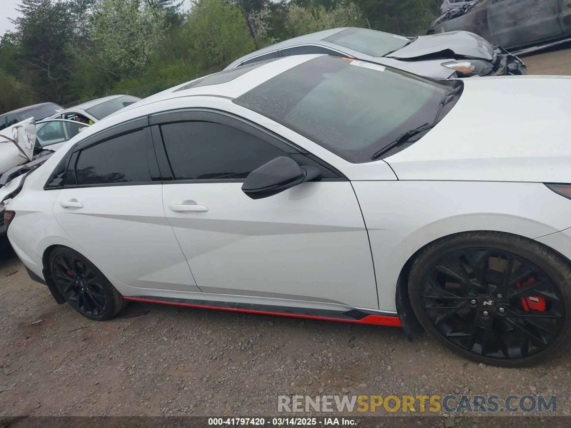 13 Photograph of a damaged car KMHLW4AK2NU001424 HYUNDAI ELANTRA N 2022