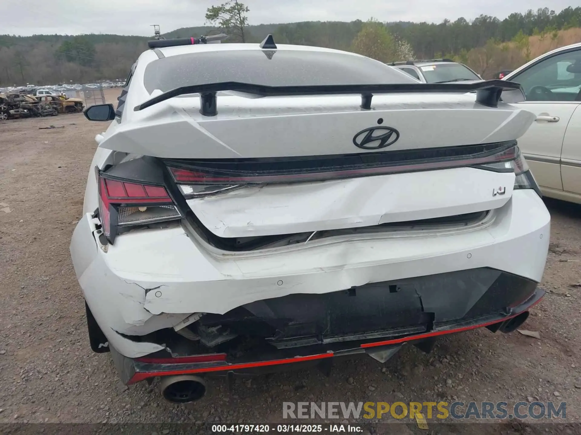 6 Photograph of a damaged car KMHLW4AK2NU001424 HYUNDAI ELANTRA N 2022