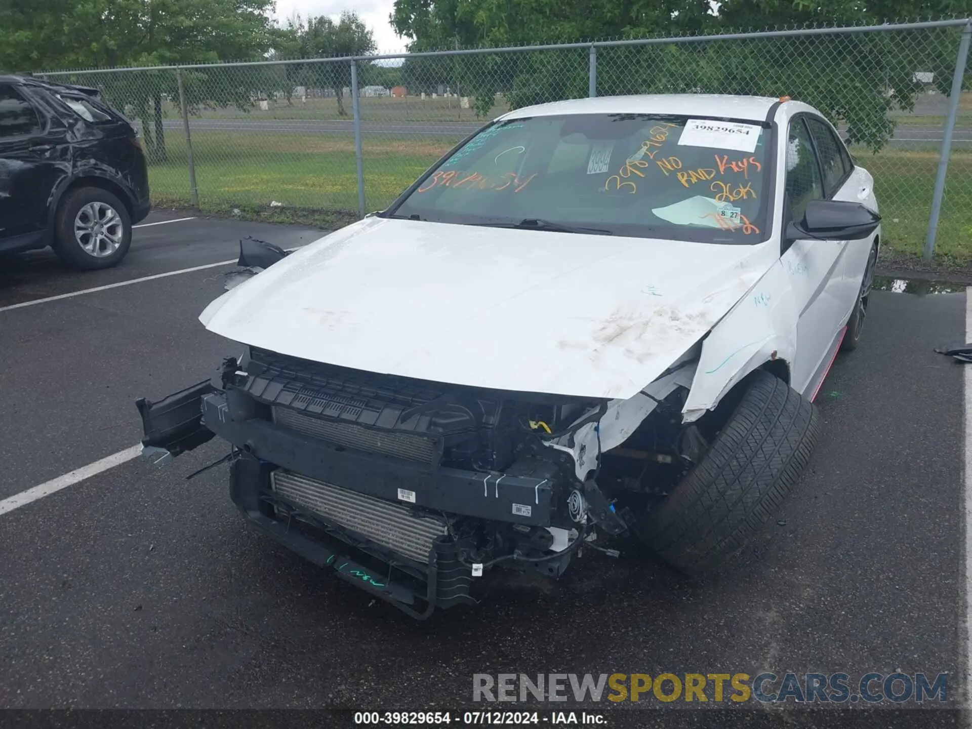 6 Photograph of a damaged car KMHLW4AK3NU005675 HYUNDAI ELANTRA N 2022