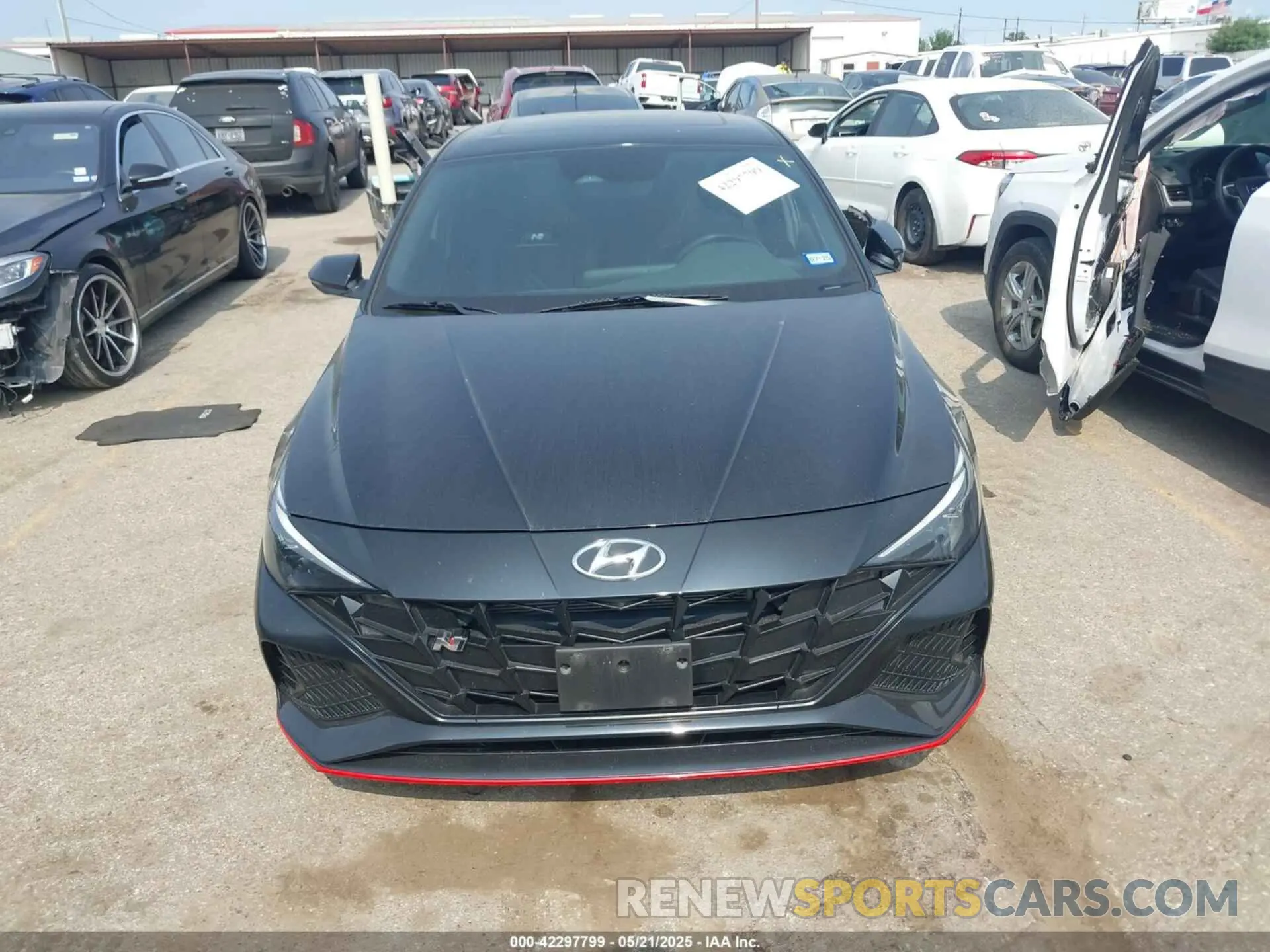 11 Photograph of a damaged car KMHLW4AK6NU005962 HYUNDAI ELANTRA N 2022