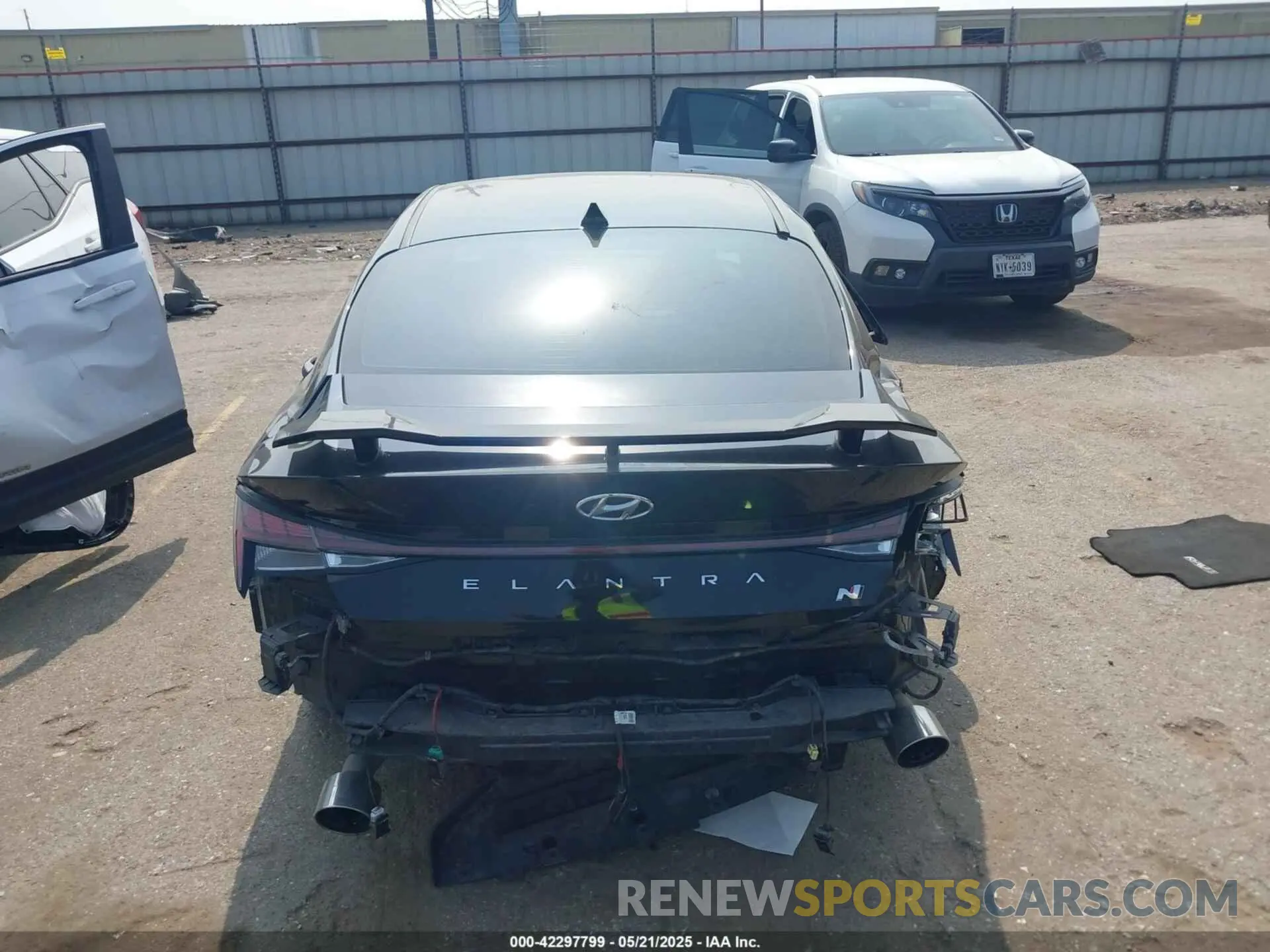 15 Photograph of a damaged car KMHLW4AK6NU005962 HYUNDAI ELANTRA N 2022