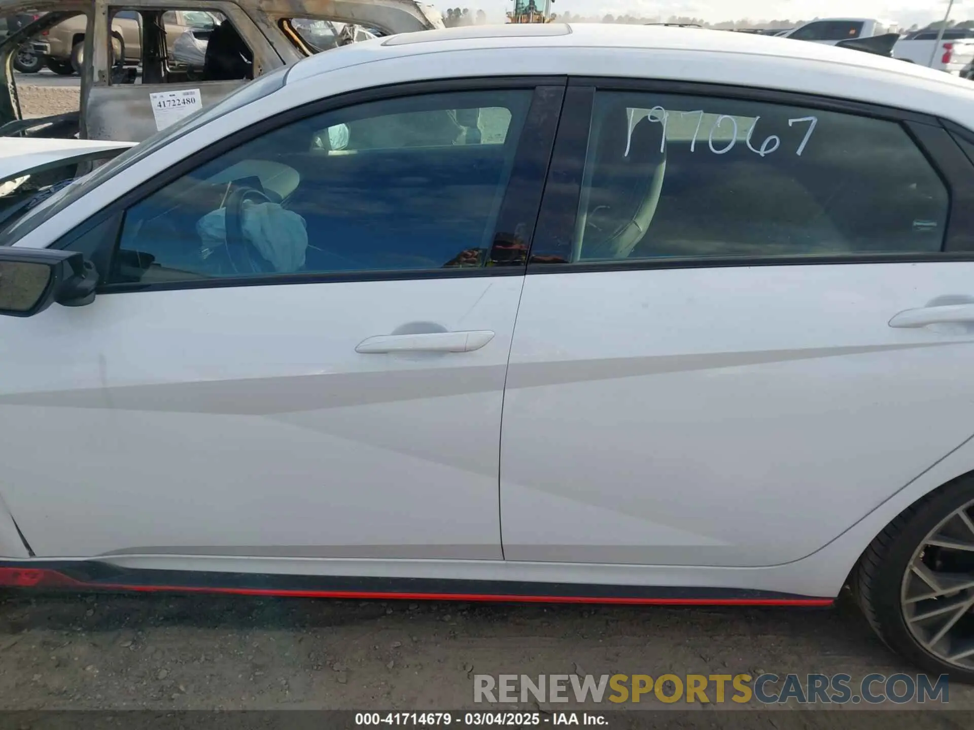 14 Photograph of a damaged car KMHLW4AK6NU008649 HYUNDAI ELANTRA N 2022
