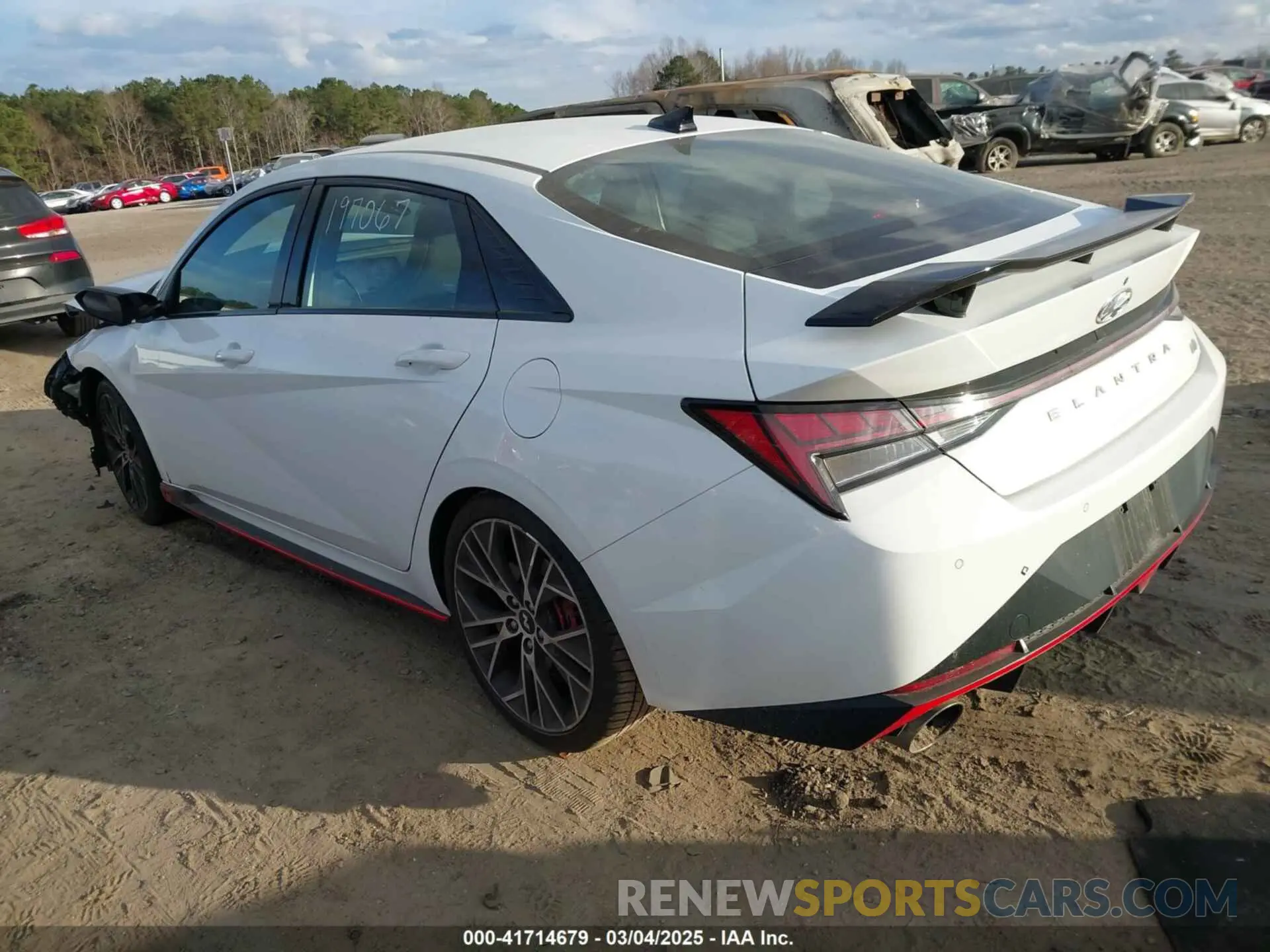 3 Photograph of a damaged car KMHLW4AK6NU008649 HYUNDAI ELANTRA N 2022