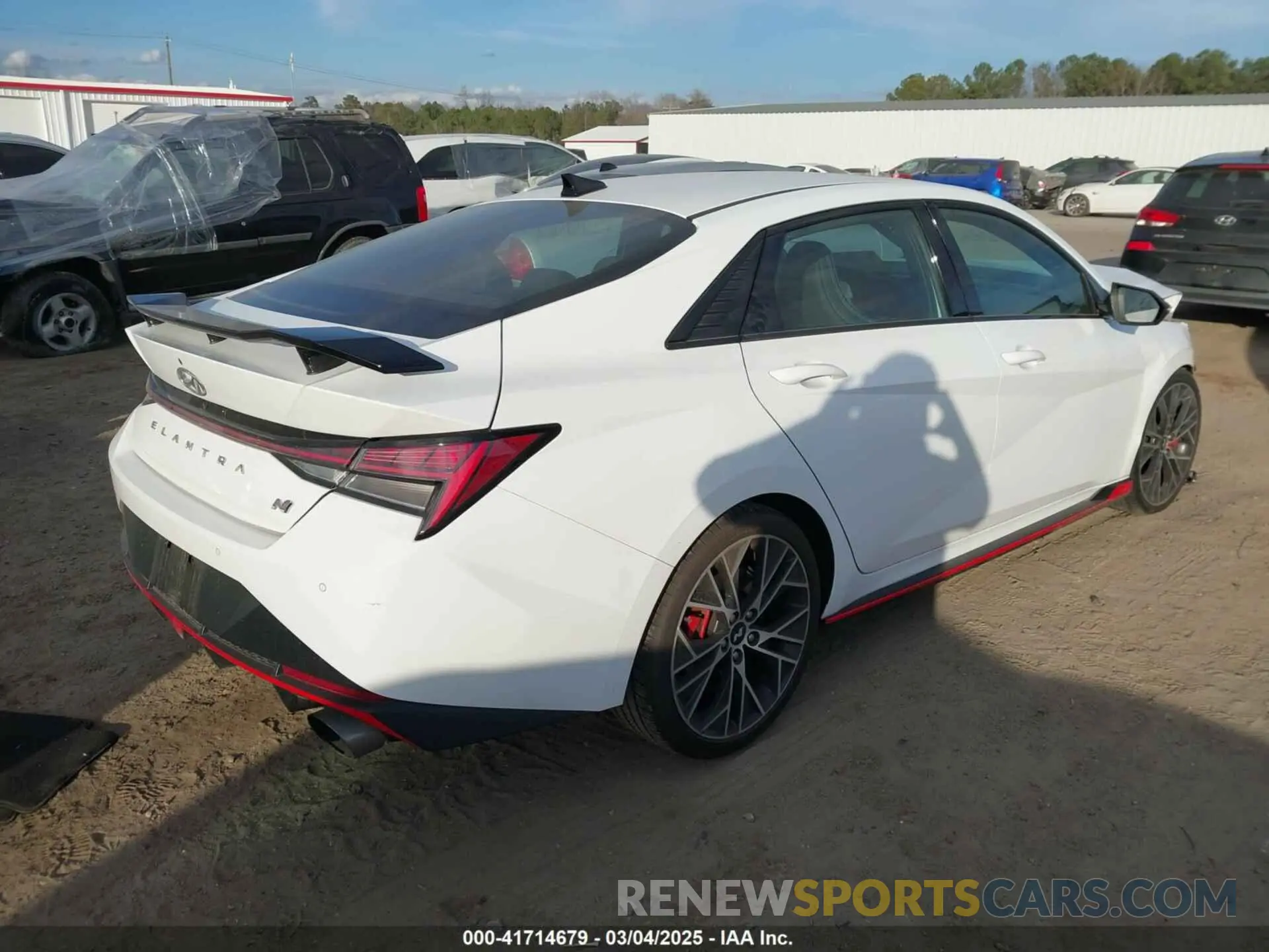 4 Photograph of a damaged car KMHLW4AK6NU008649 HYUNDAI ELANTRA N 2022