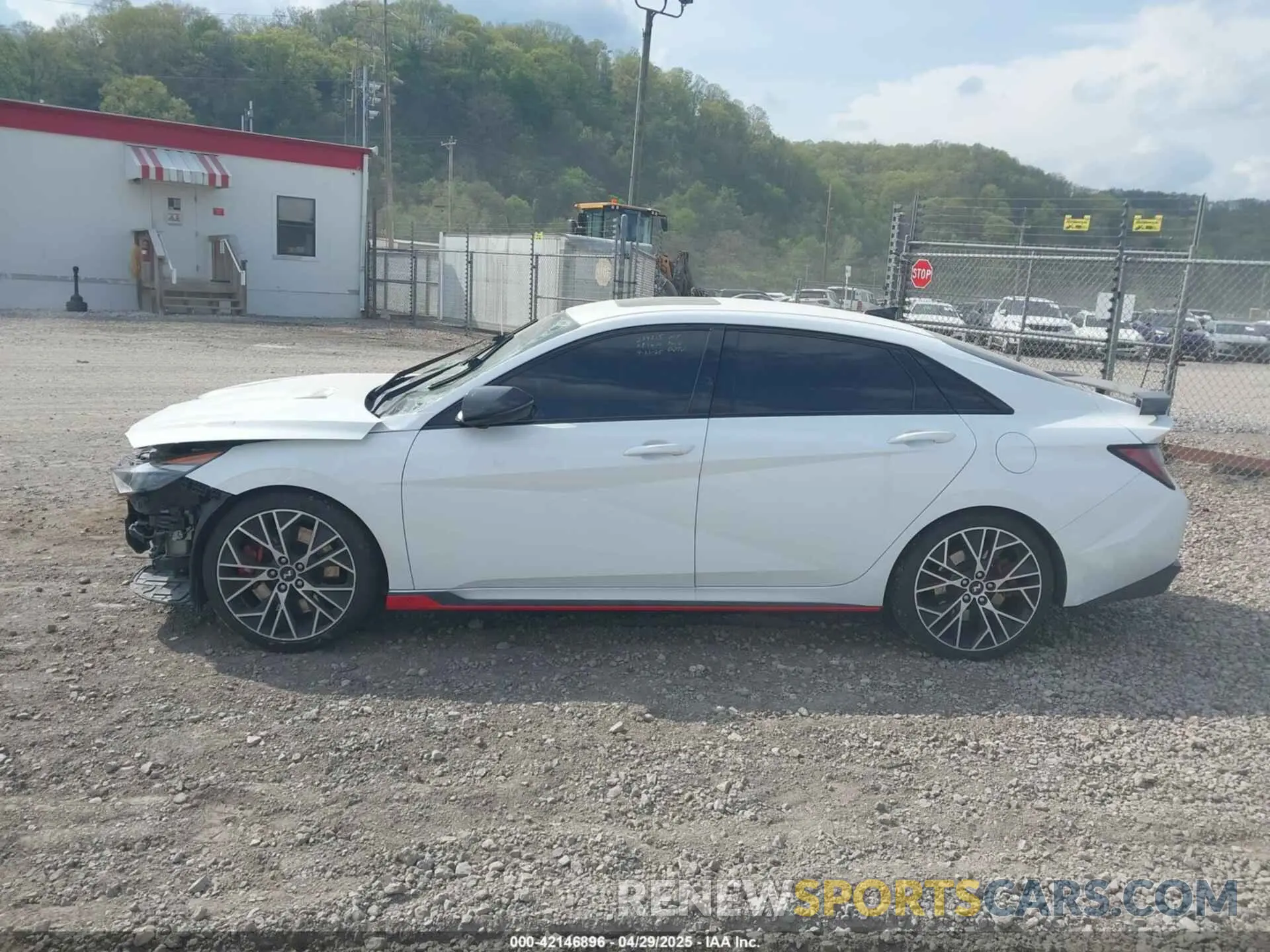 15 Photograph of a damaged car KMHLW4AK8NU007695 HYUNDAI ELANTRA N 2022