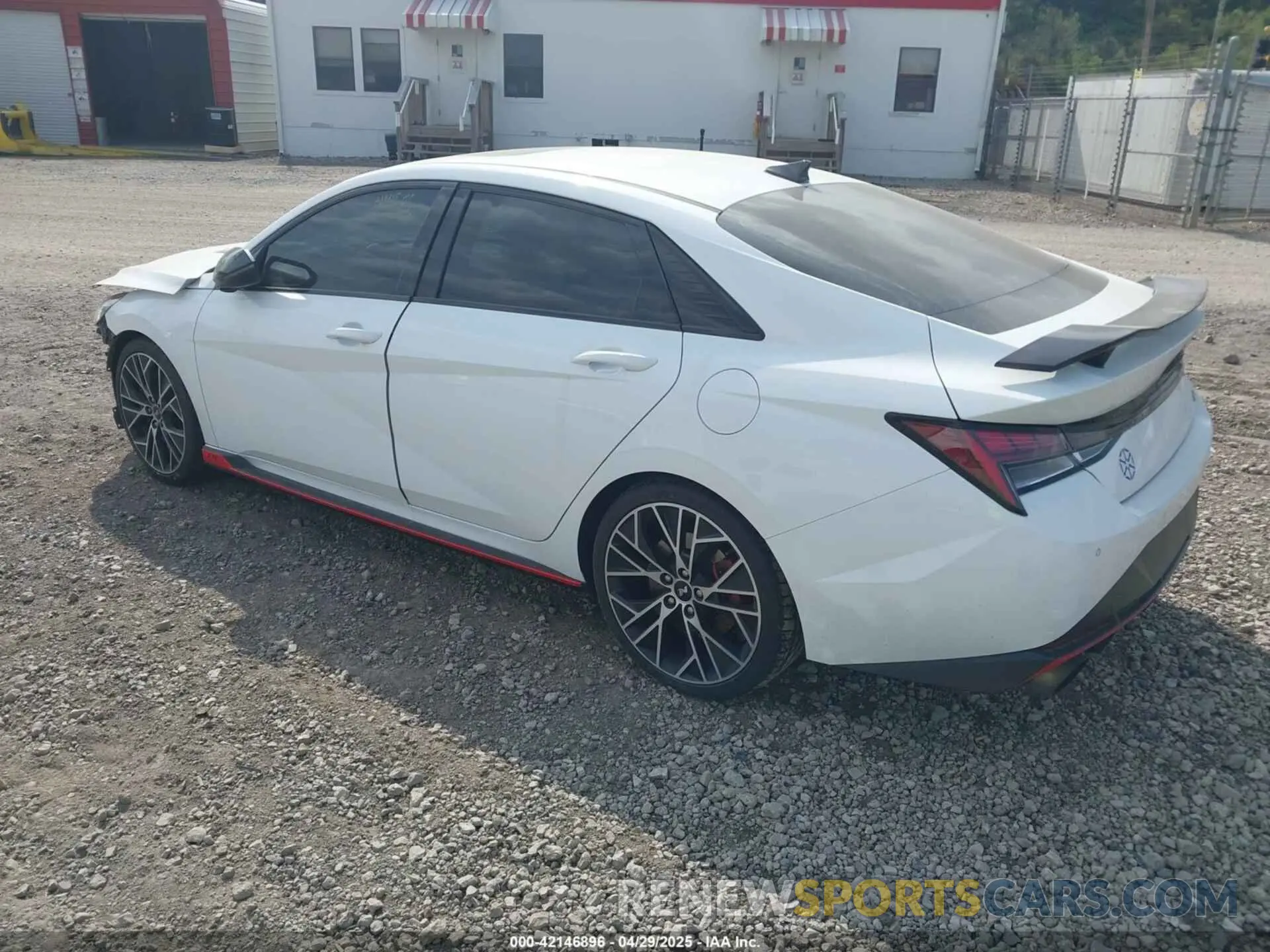 3 Photograph of a damaged car KMHLW4AK8NU007695 HYUNDAI ELANTRA N 2022