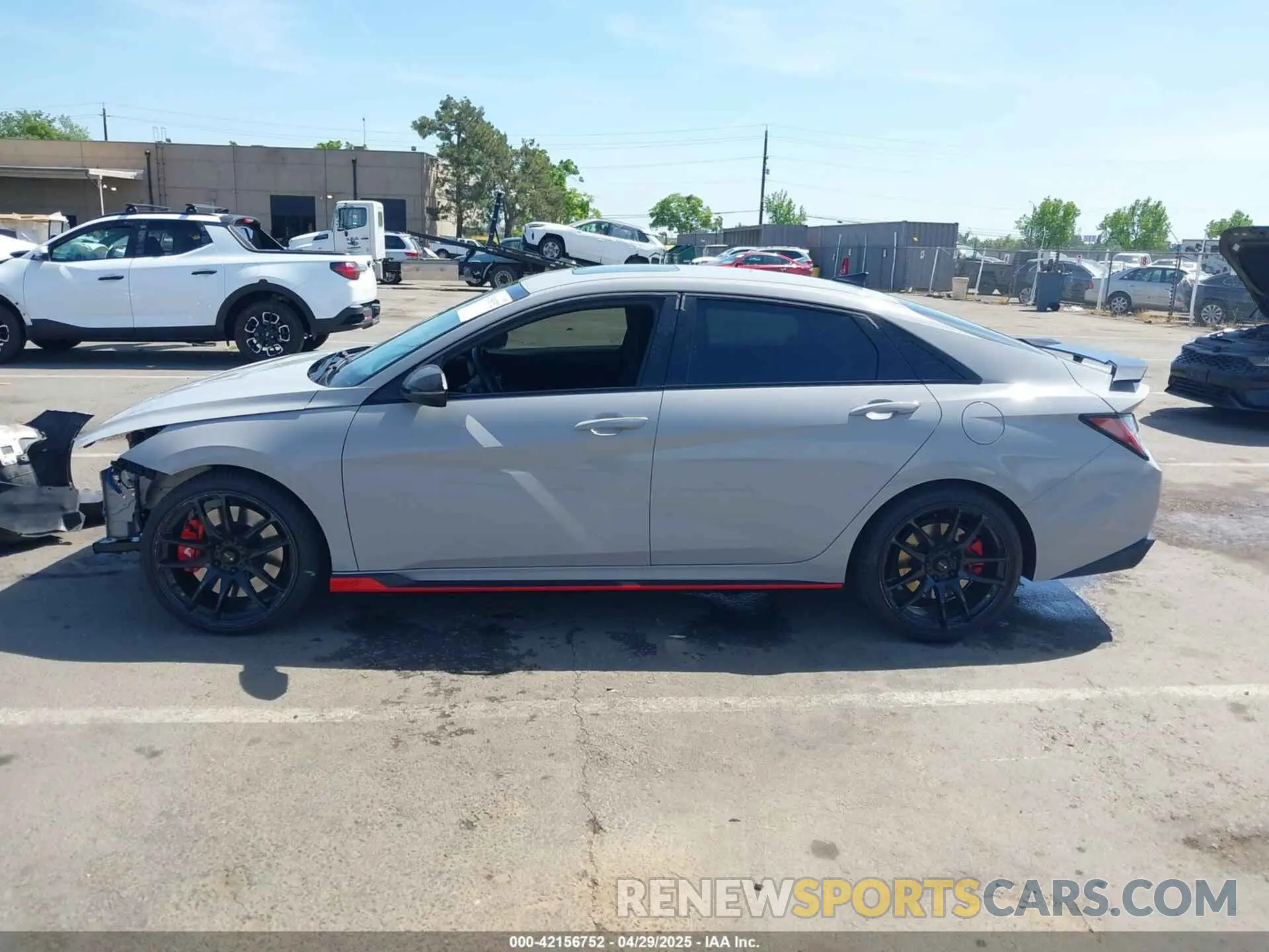 15 Photograph of a damaged car KMHLW4AK9NU008435 HYUNDAI ELANTRA N 2022