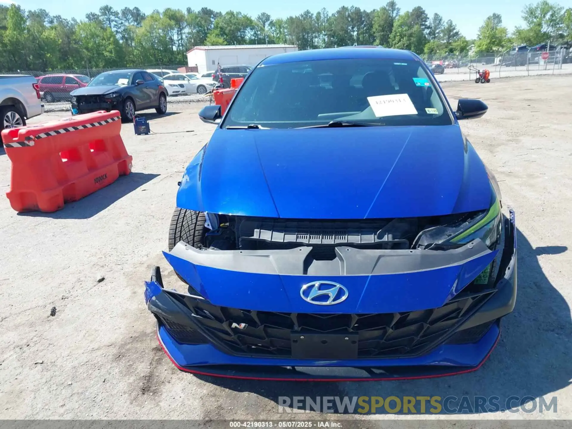 12 Photograph of a damaged car KMHLW4AKXNU004491 HYUNDAI ELANTRA N 2022