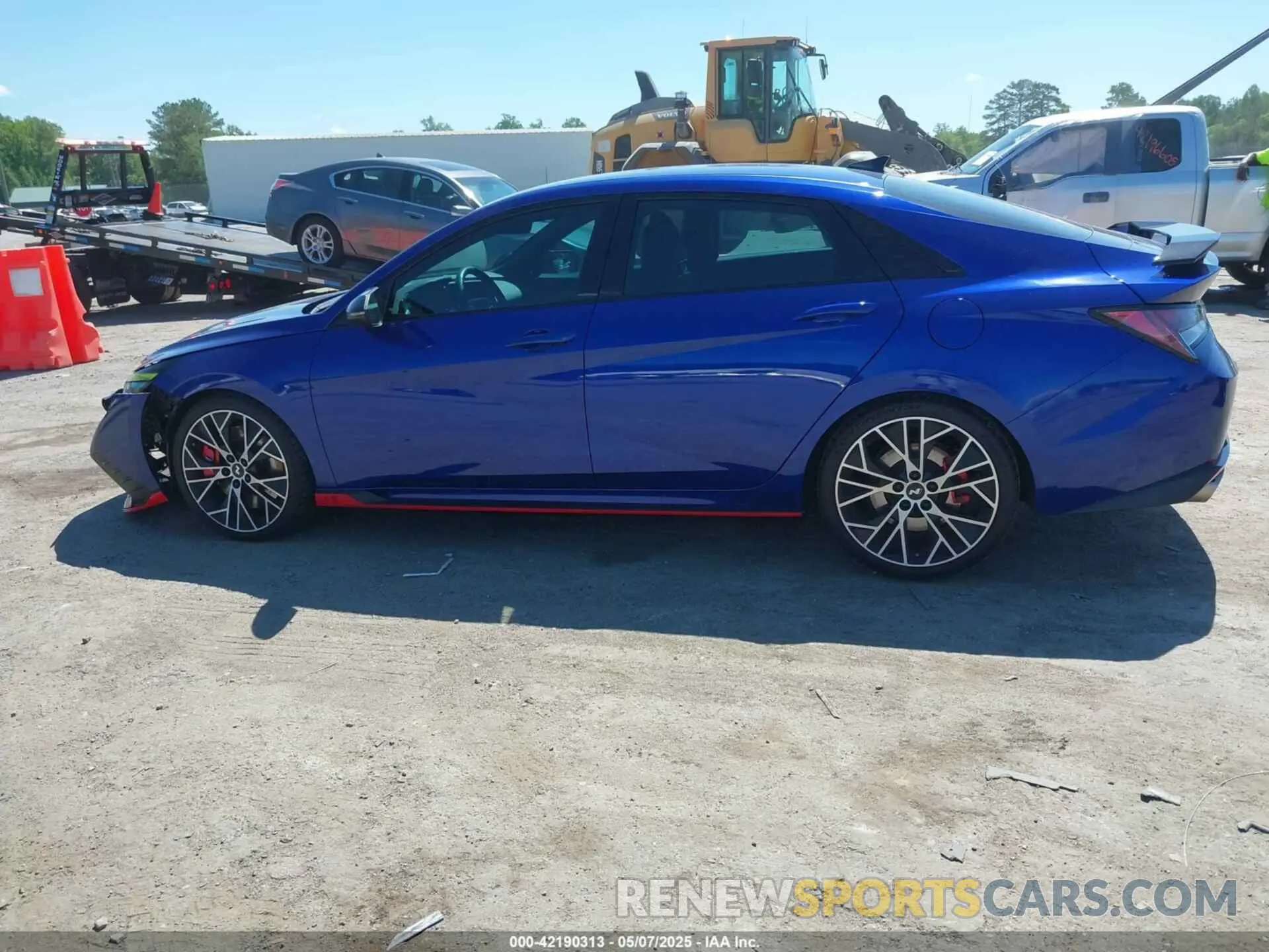 14 Photograph of a damaged car KMHLW4AKXNU004491 HYUNDAI ELANTRA N 2022