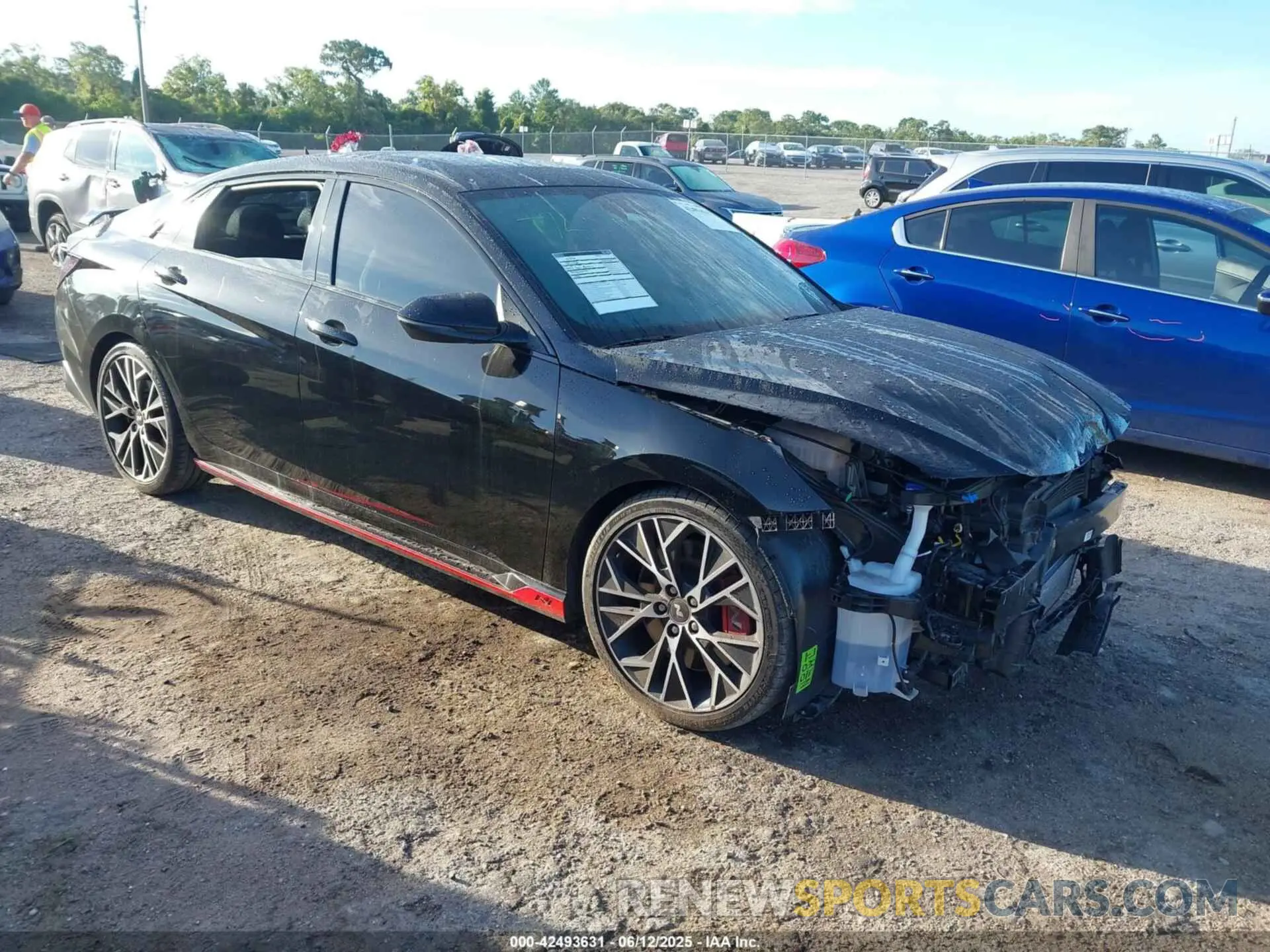 1 Photograph of a damaged car KMHLW4AK1PU016502 HYUNDAI ELANTRA N 2023