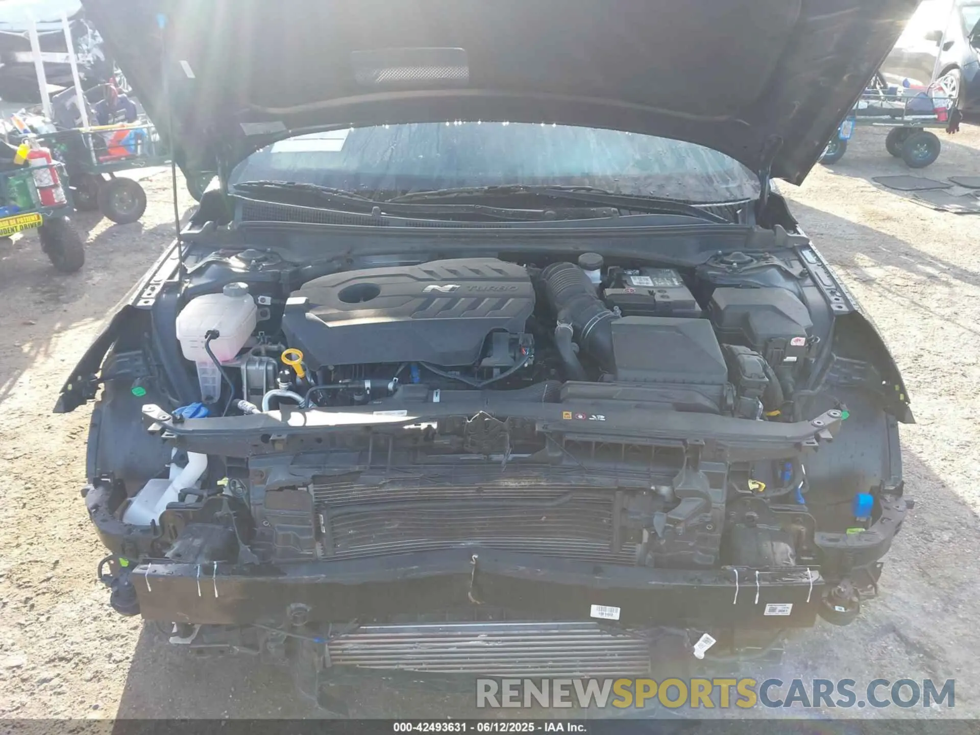 10 Photograph of a damaged car KMHLW4AK1PU016502 HYUNDAI ELANTRA N 2023